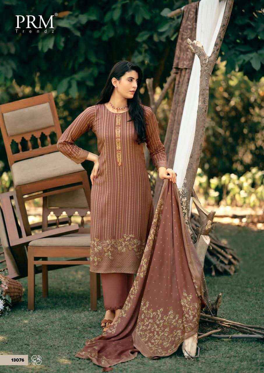 Prm Trendz Inara Designer Muslin Silk Salwar Kameez _ Surat Wholesale Market Price ( 6 Pcs Catalog )