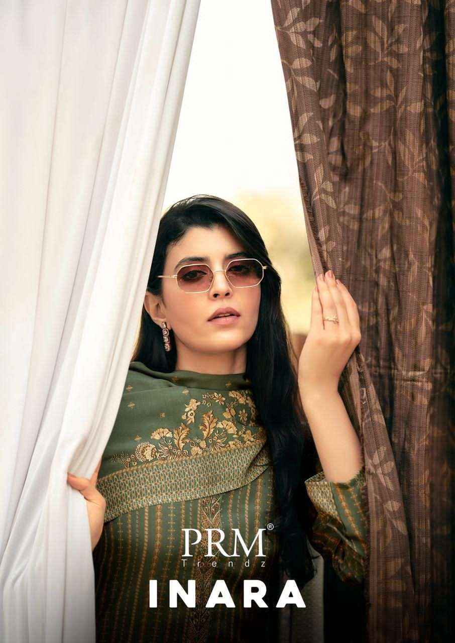 Prm Trendz Inara Designer Muslin Silk Salwar Kameez _ Surat Wholesale Market Price ( 6 Pcs Catalog )