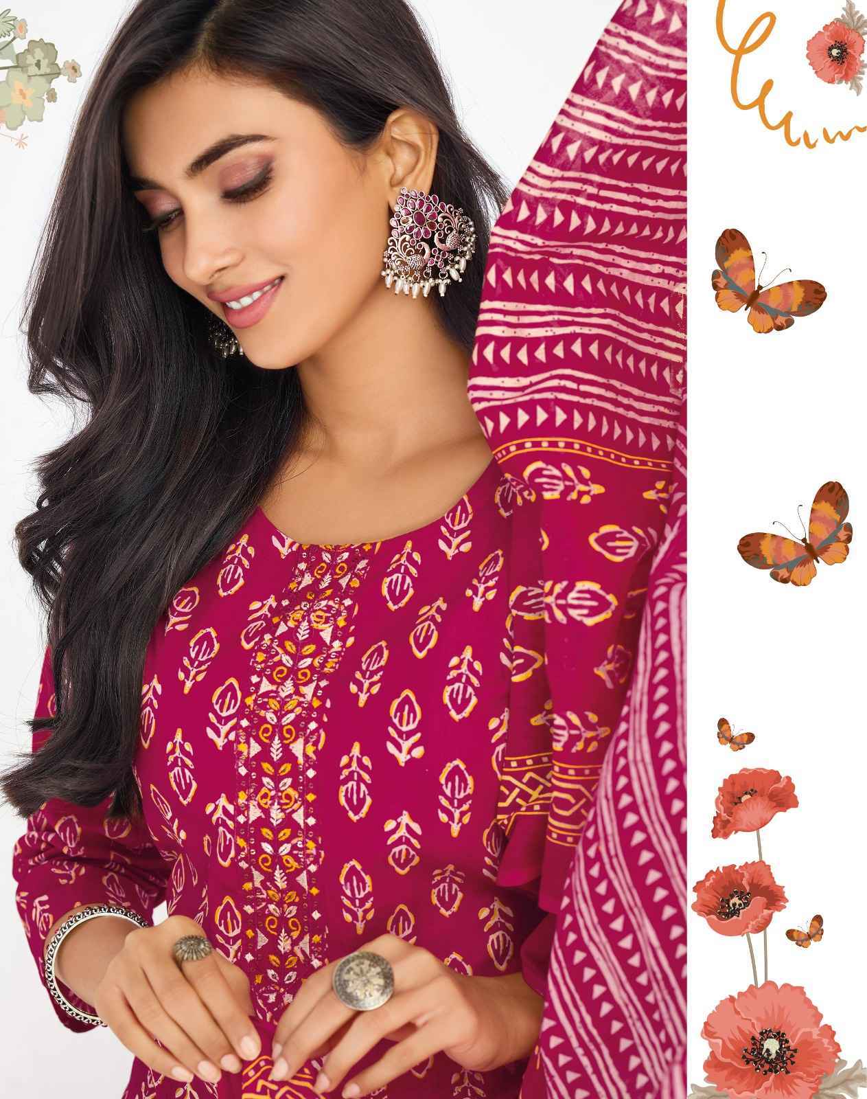 Radhika Lifestyle Cotton Fab Vol 8 Cotton Readymade Suits ( 11 pcs Catalogue )