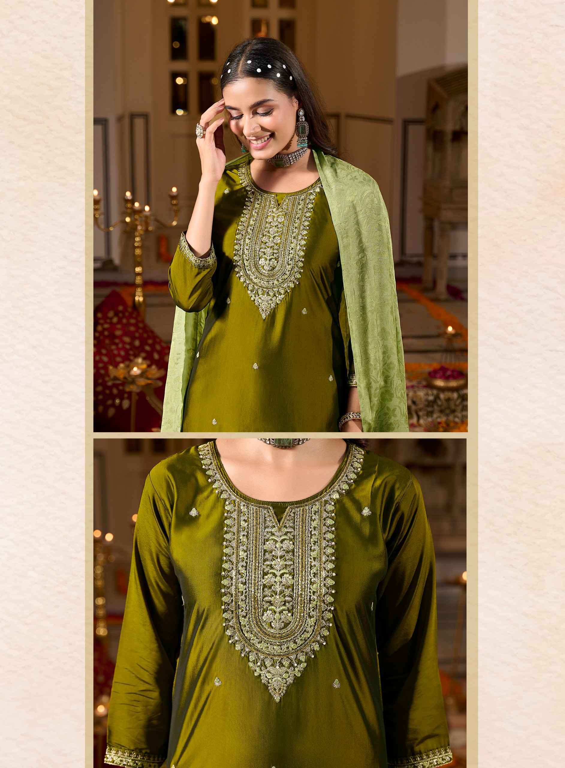 Radhika Lifestyle Rahi Vol 1 Rangeela Silk Readymade Suits - Wholesale Supplier ( 6 pcs Catalogue )