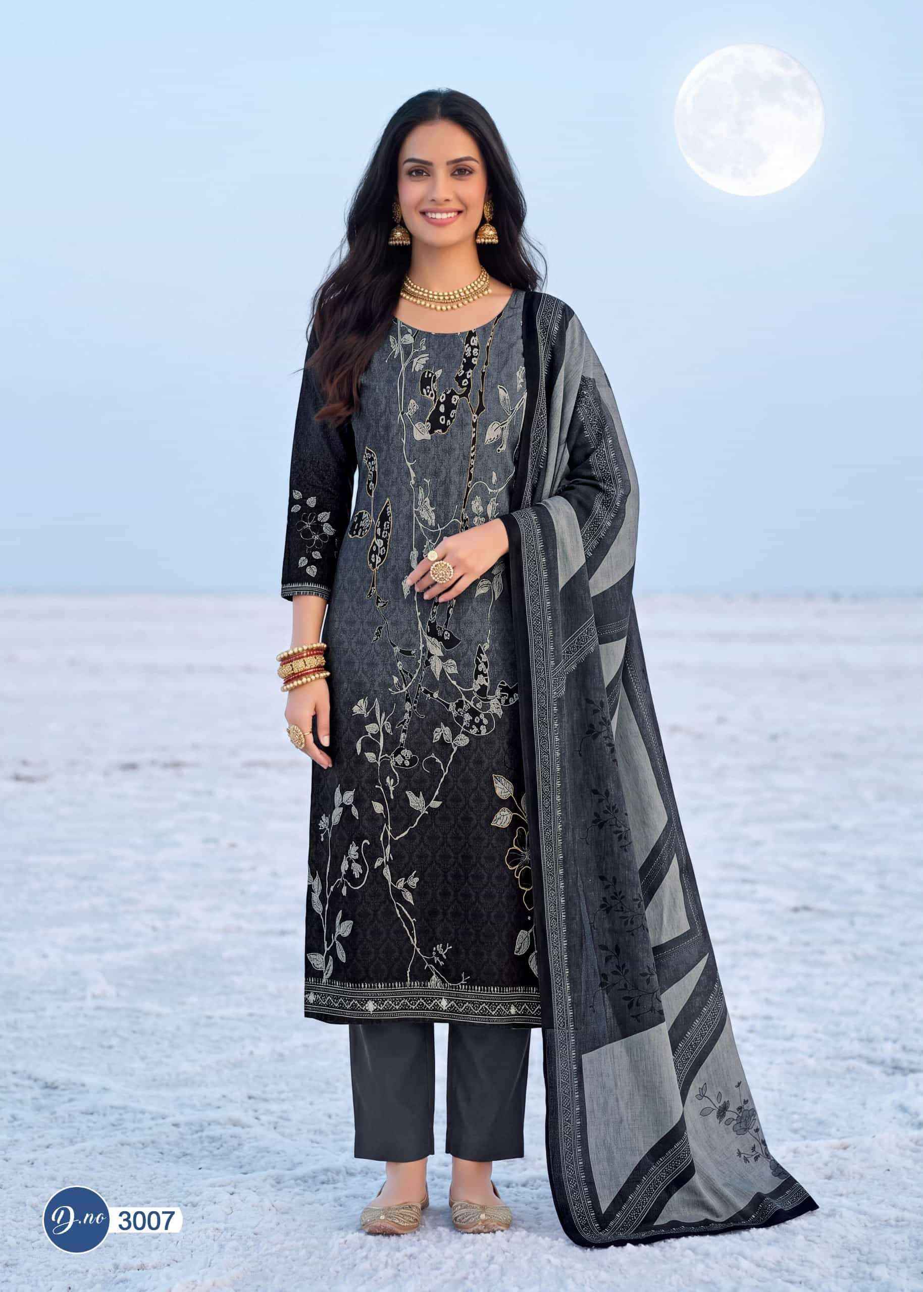 Rahi Fab Rising Gold Vol 3 Pure Cotton Dress Material Surat Textile Market ( 8 Pcs Catalogue )