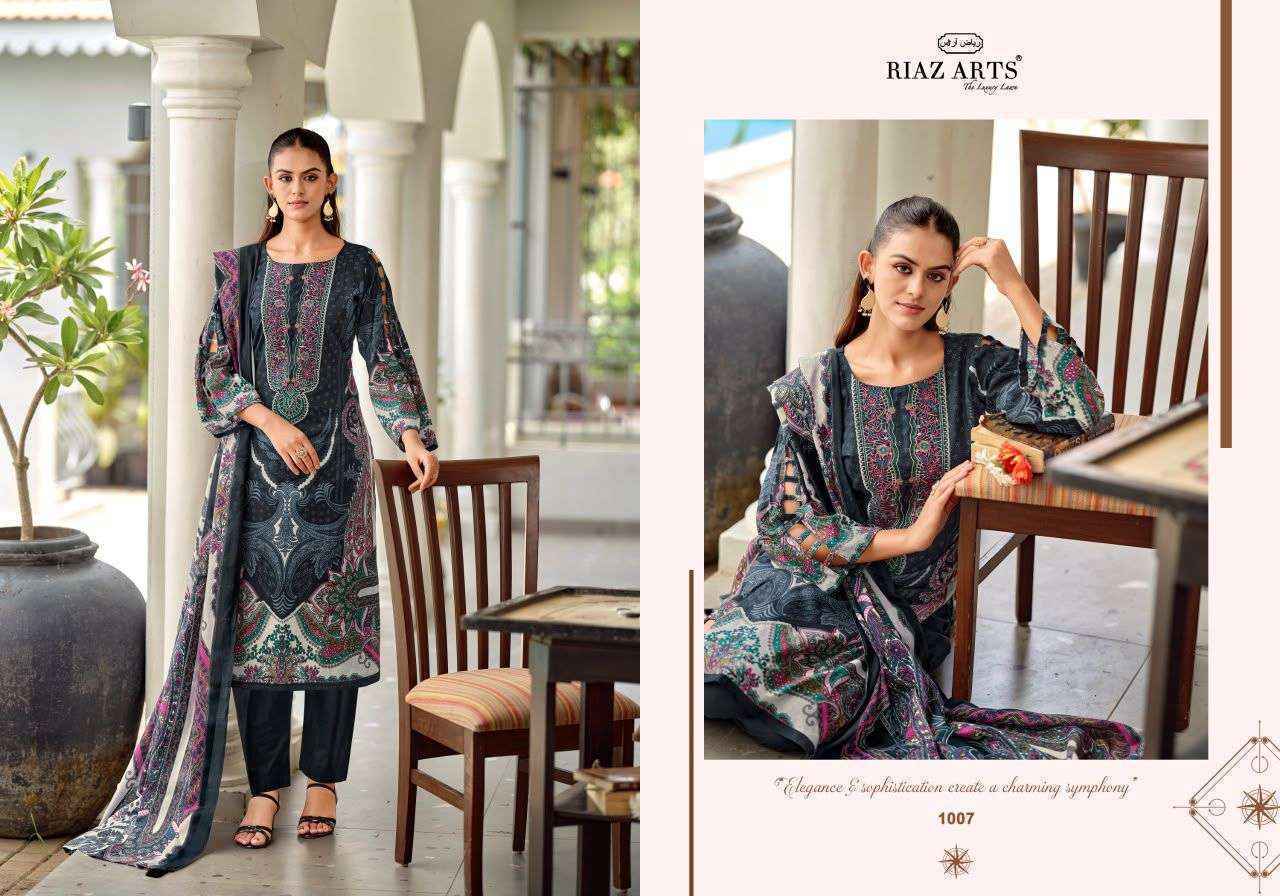 Riaz Arts Nayra Vol-42 Cotton Dress Material, Surat Wholesale Market (8 pcs Catalogue)