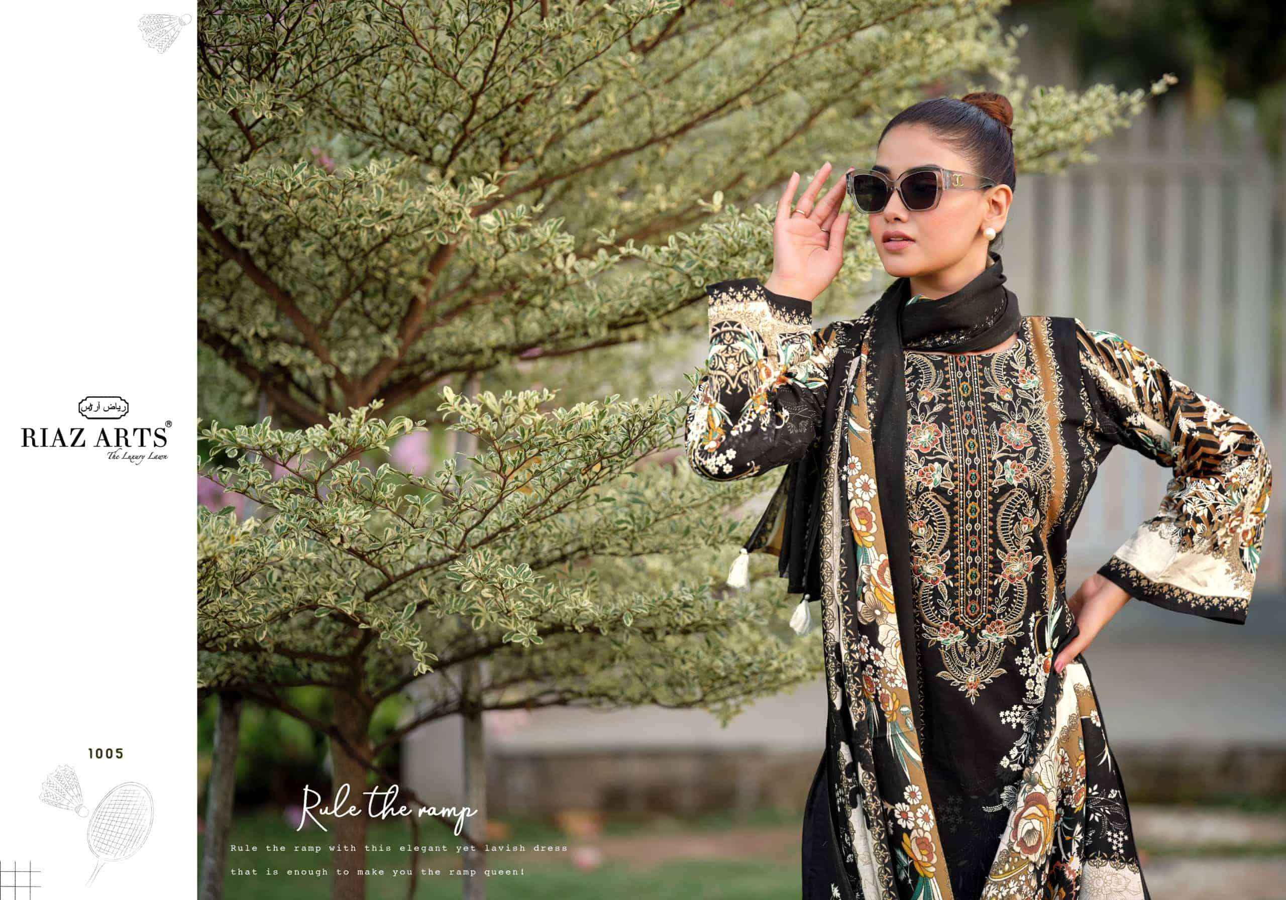 Riaz Arts Nayra Vol 44 Pure Cotton Pakistani Dress Material Wholesale Catalogue ( 8 Pcs Catalogue )