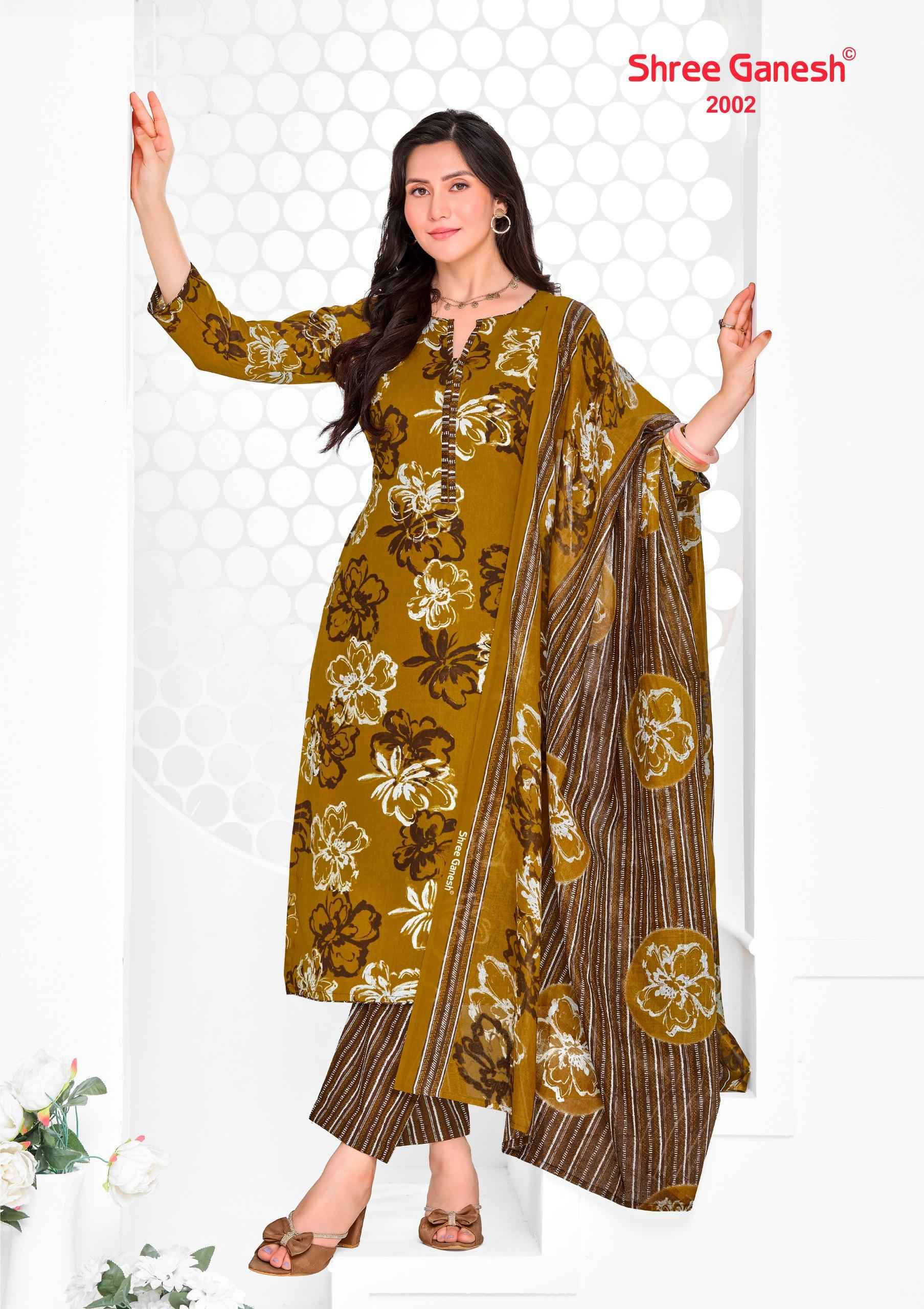 Shree Ganesh Vaani Vol 10 Cotton Salwar Suit _ Surat Texteli Wholesale Collection ( 36 Pcs Catalog )