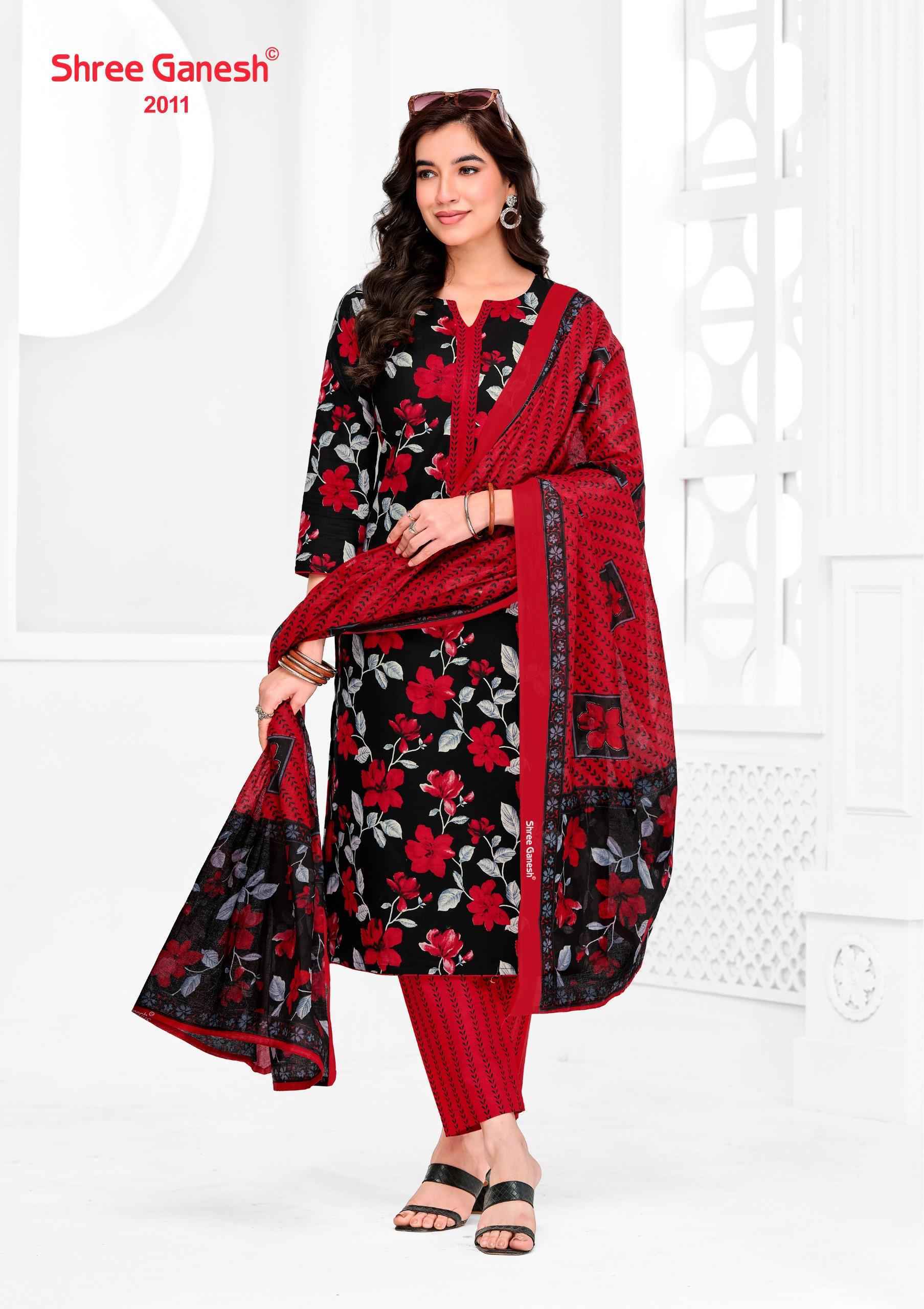 Shree Ganesh Vaani Vol 10 Cotton Salwar Suit _ Surat Texteli Wholesale Collection ( 36 Pcs Catalog )