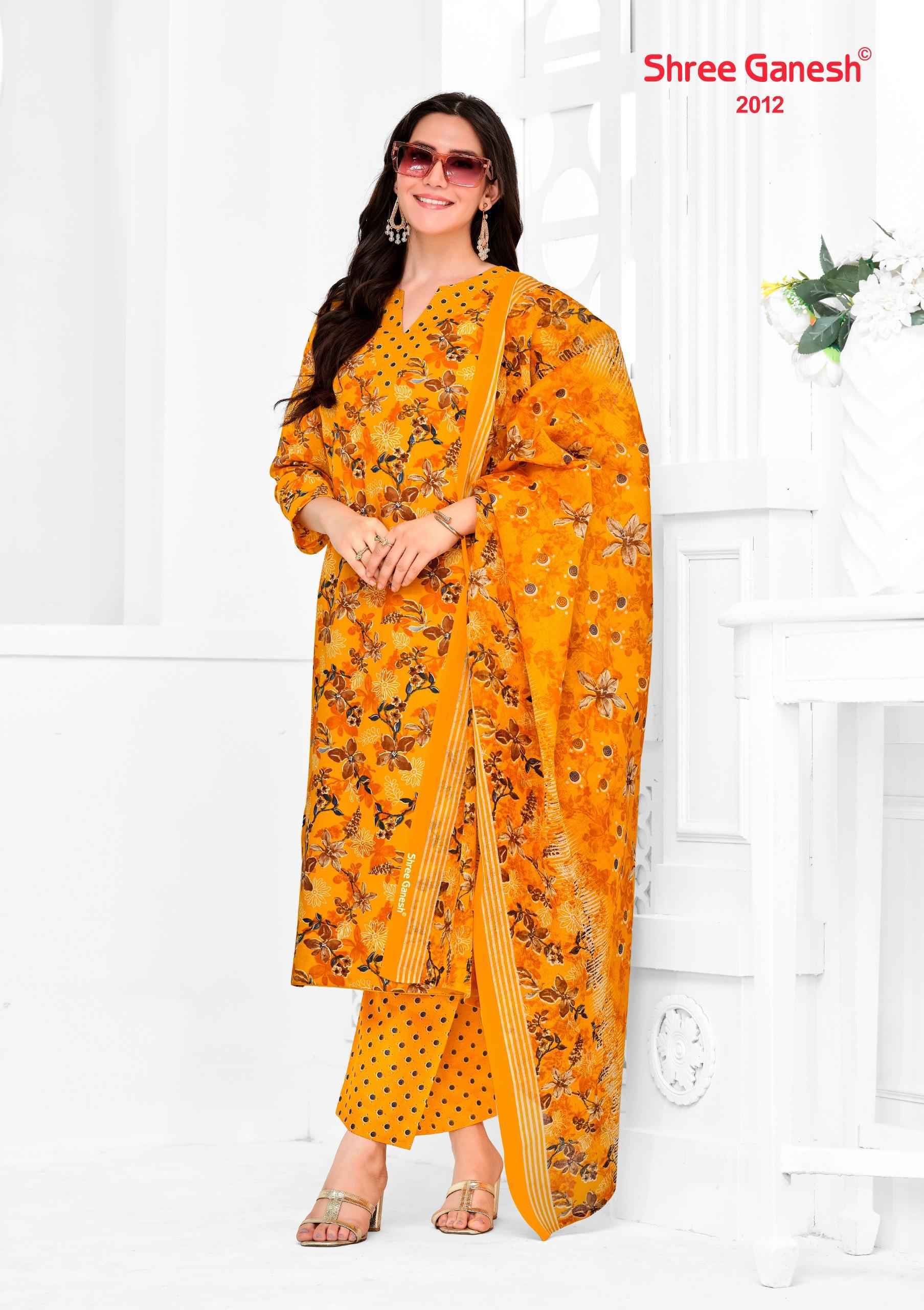 Shree Ganesh Vaani Vol 10 Cotton Salwar Suit _ Surat Texteli Wholesale Collection ( 36 Pcs Catalog )