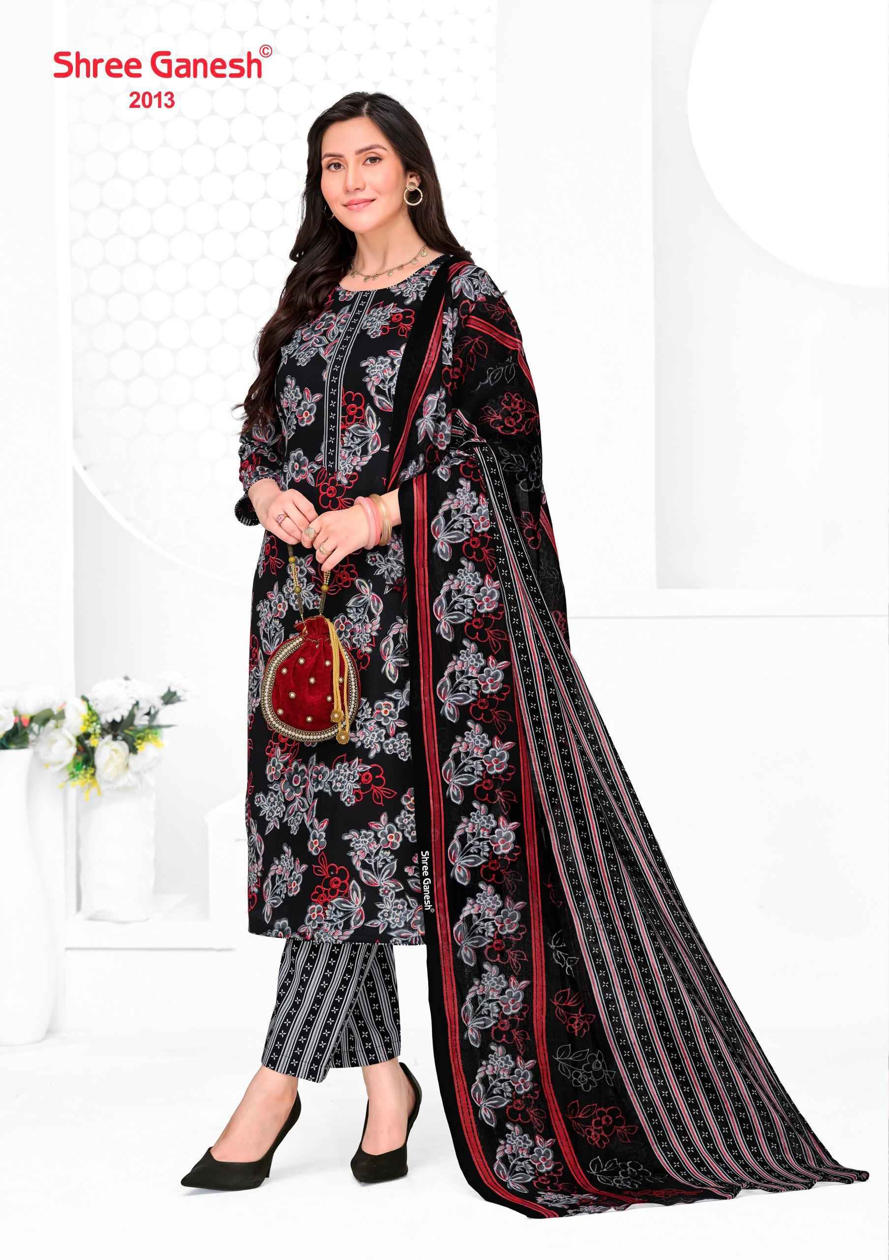 Shree Ganesh Vaani Vol 10 Cotton Salwar Suit _ Surat Texteli Wholesale Collection ( 36 Pcs Catalog )