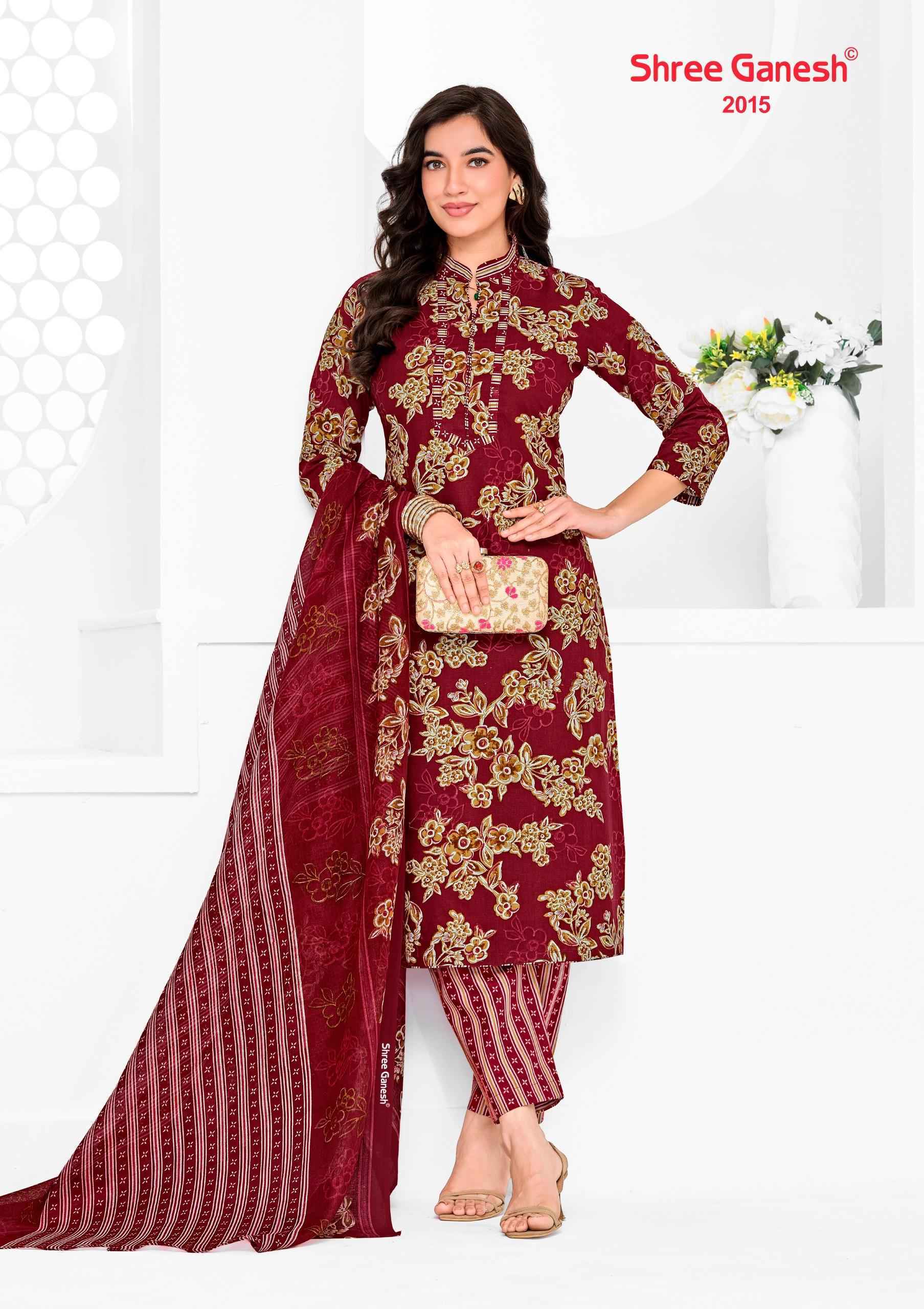 Shree Ganesh Vaani Vol 10 Cotton Salwar Suit _ Surat Texteli Wholesale Collection ( 36 Pcs Catalog )