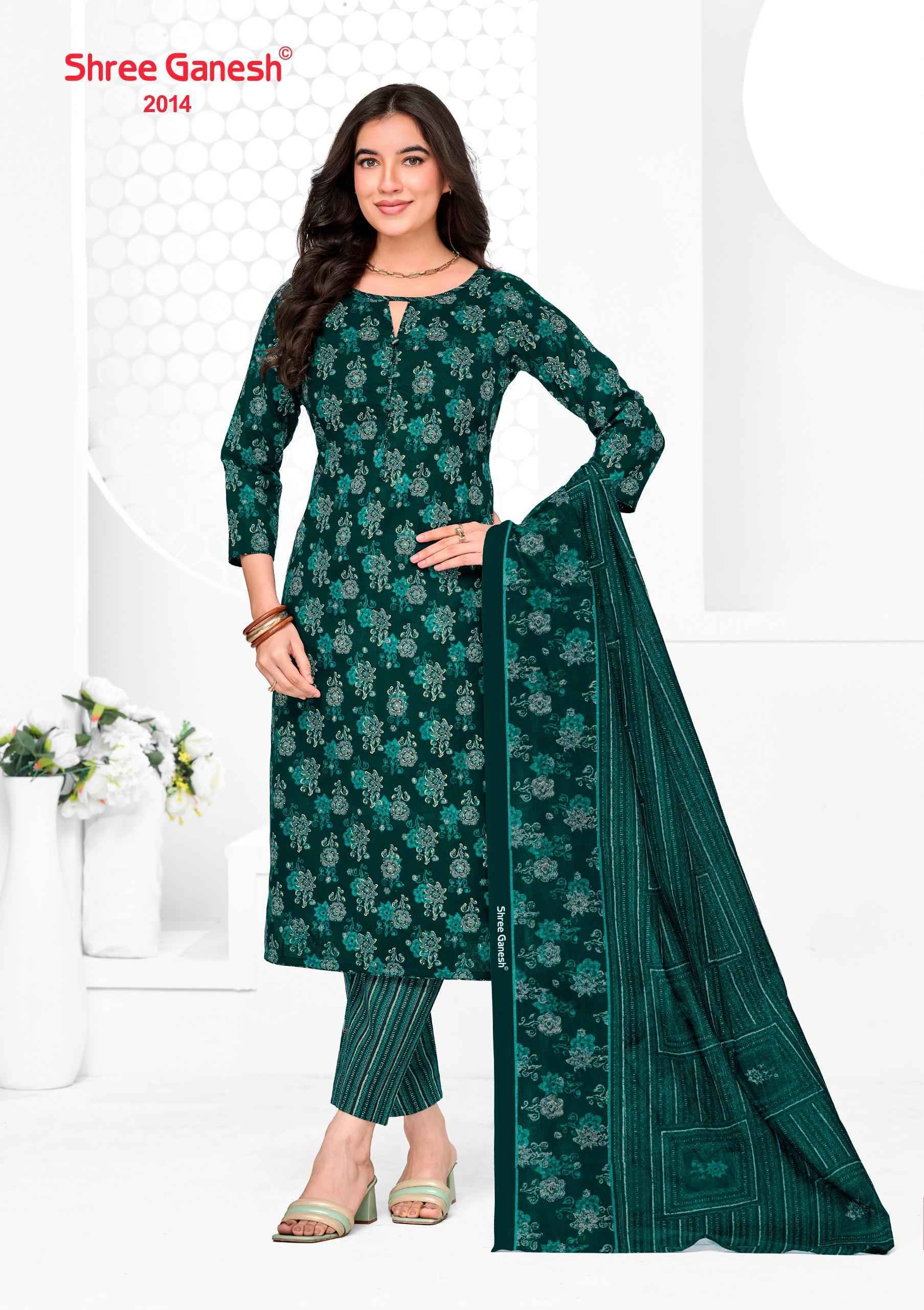 Shree Ganesh Vaani Vol 10 Cotton Salwar Suit _ Surat Texteli Wholesale Collection ( 36 Pcs Catalog )