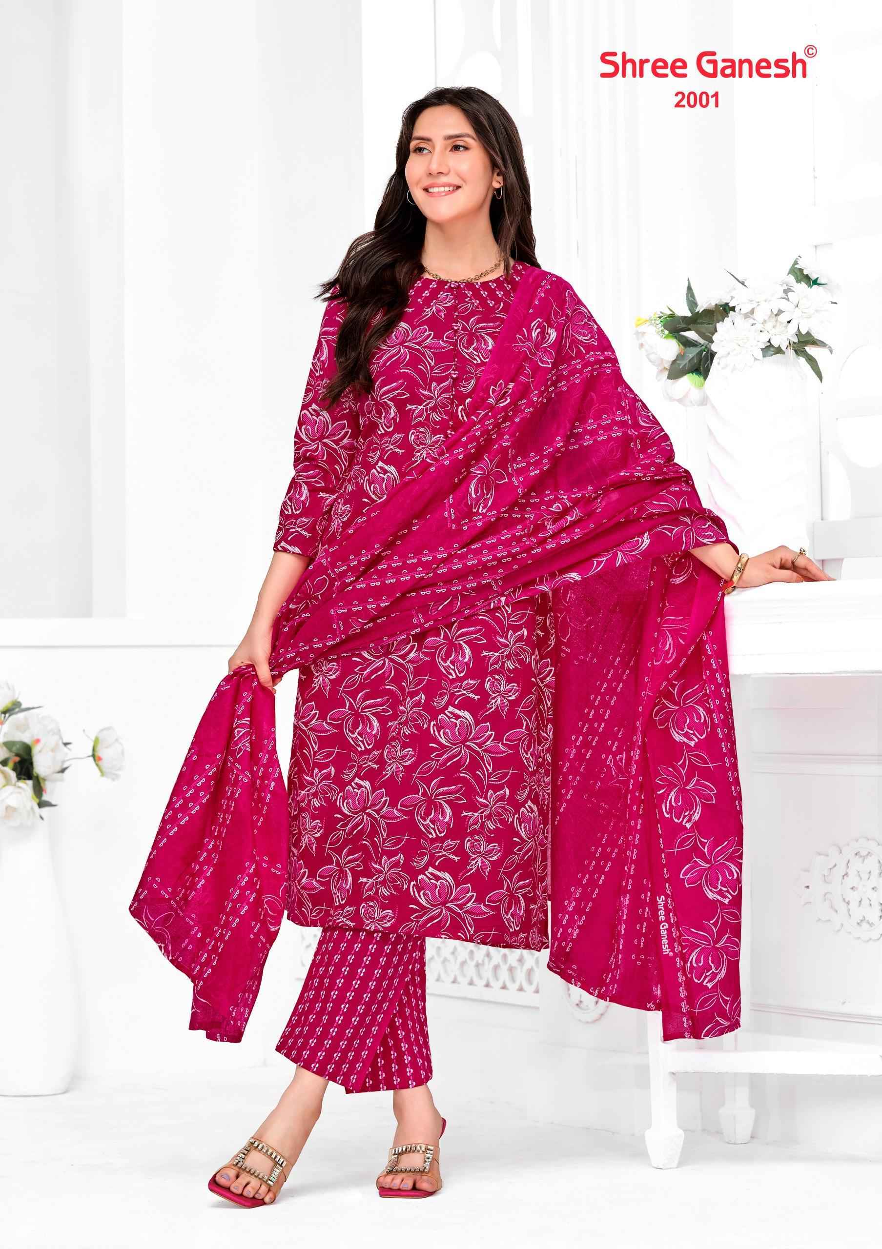 Shree Ganesh Vaani Vol 10 Cotton Salwar Suit _ Surat Texteli Wholesale Collection ( 36 Pcs Catalog )