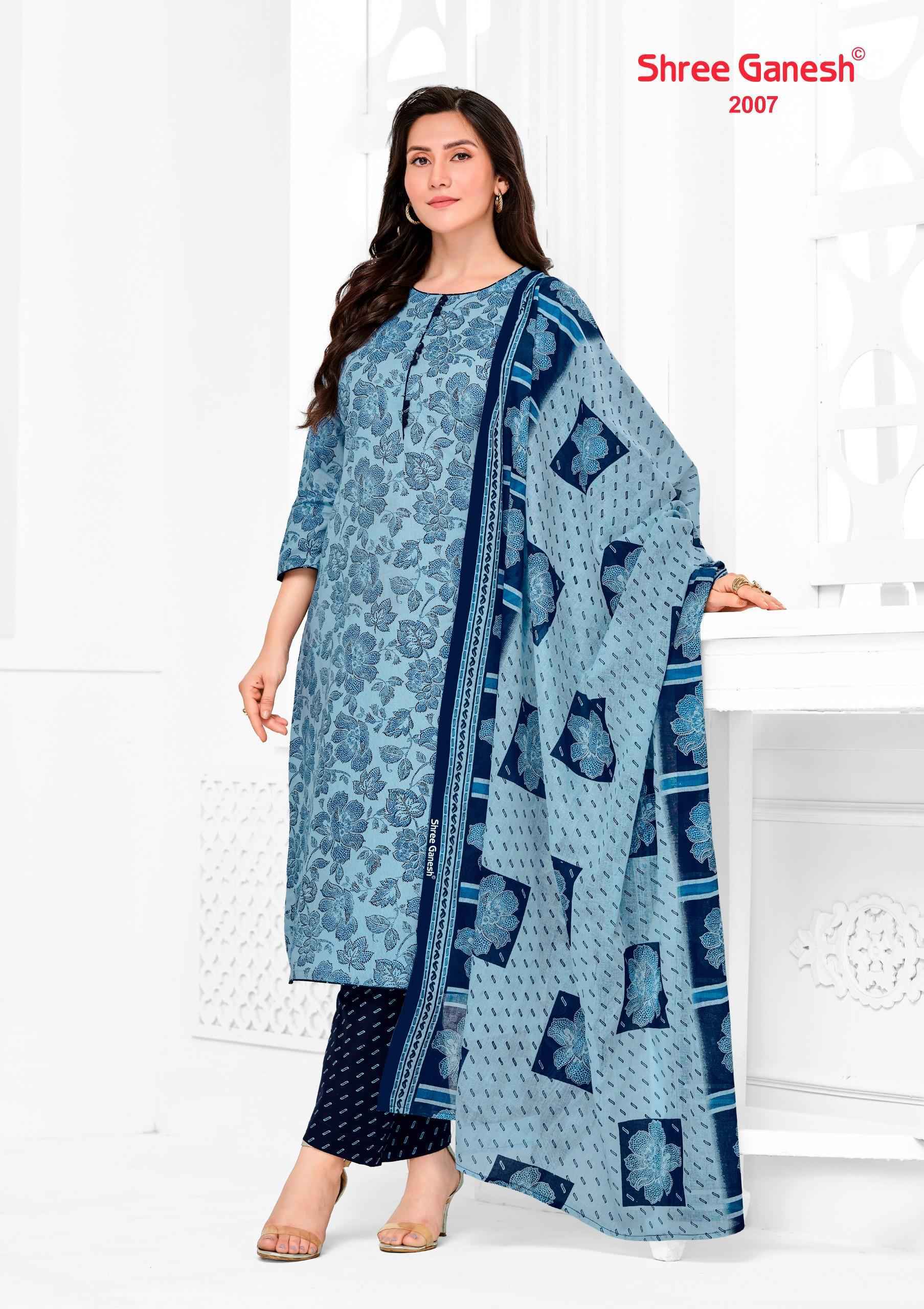 Shree Ganesh Vaani Vol 10 Cotton Salwar Suit _ Surat Texteli Wholesale Collection ( 36 Pcs Catalog )