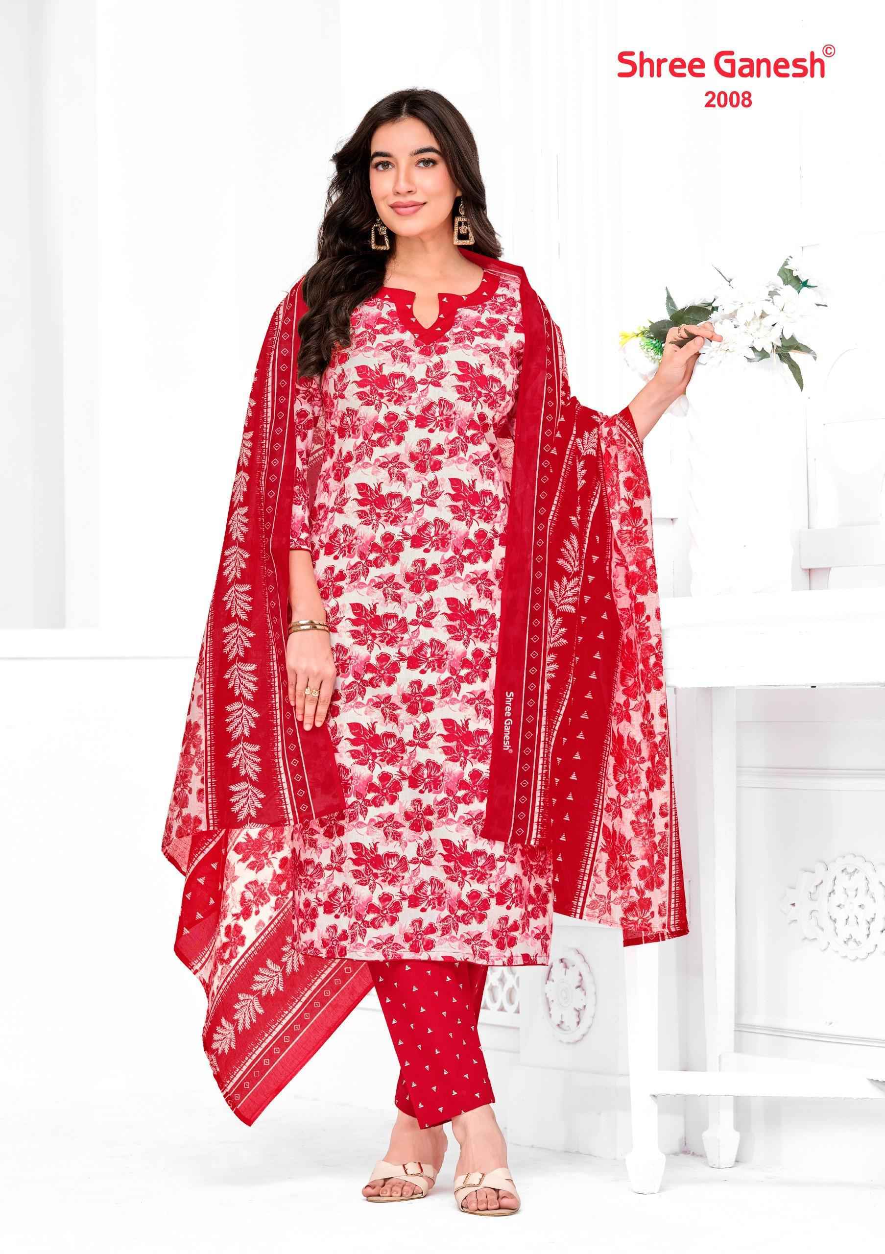 Shree Ganesh Vaani Vol 10 Cotton Salwar Suit _ Surat Texteli Wholesale Collection ( 36 Pcs Catalog )