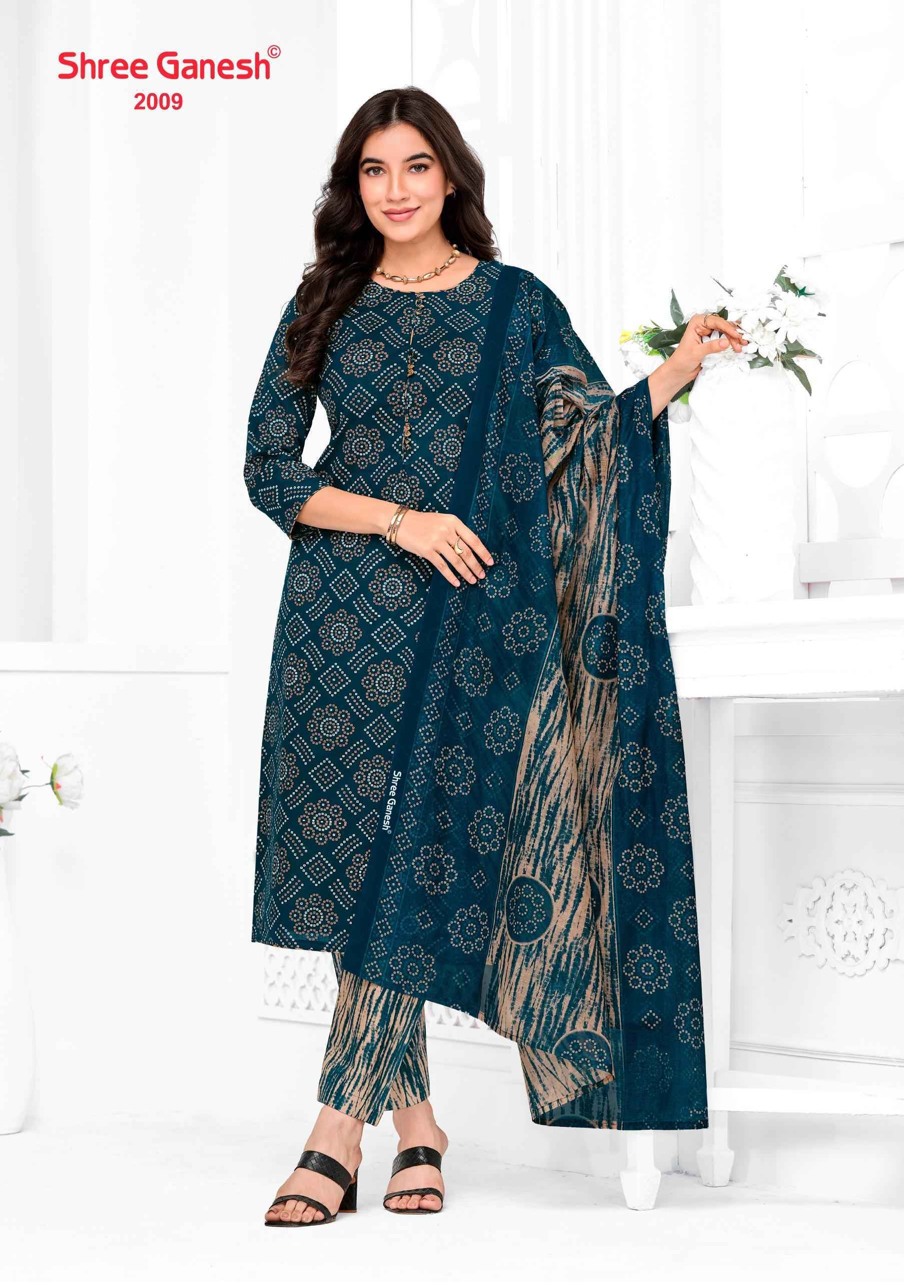 Shree Ganesh Vaani Vol 10 Cotton Salwar Suit _ Surat Texteli Wholesale Collection ( 36 Pcs Catalog )