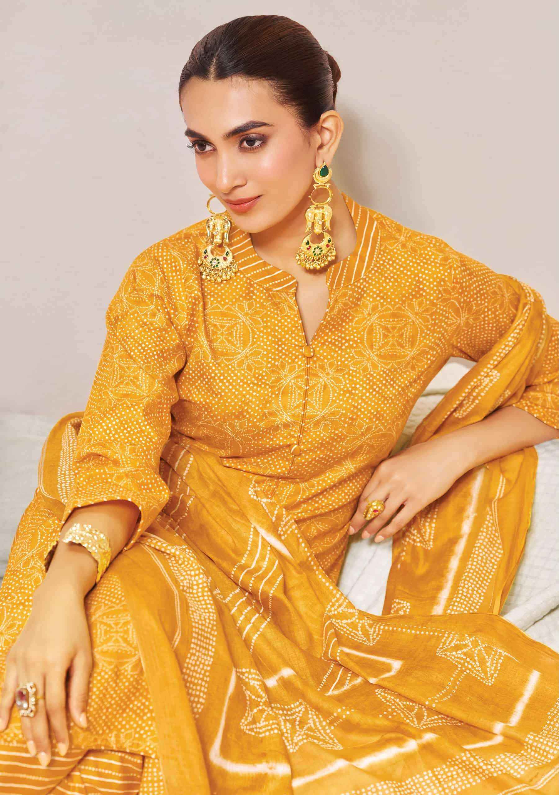 Suryajyoti Bandhani Lehariya Special Vol 8 Premium Cotton Bandhani Suits ( 8 Pcs Catalogue )