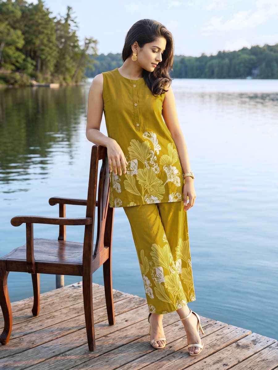 Tips & Tops Festive Beauty Vol 2 Reyon Co ord Set - Surat Wholesale Bazaar ( 4 pcs Catalogue )