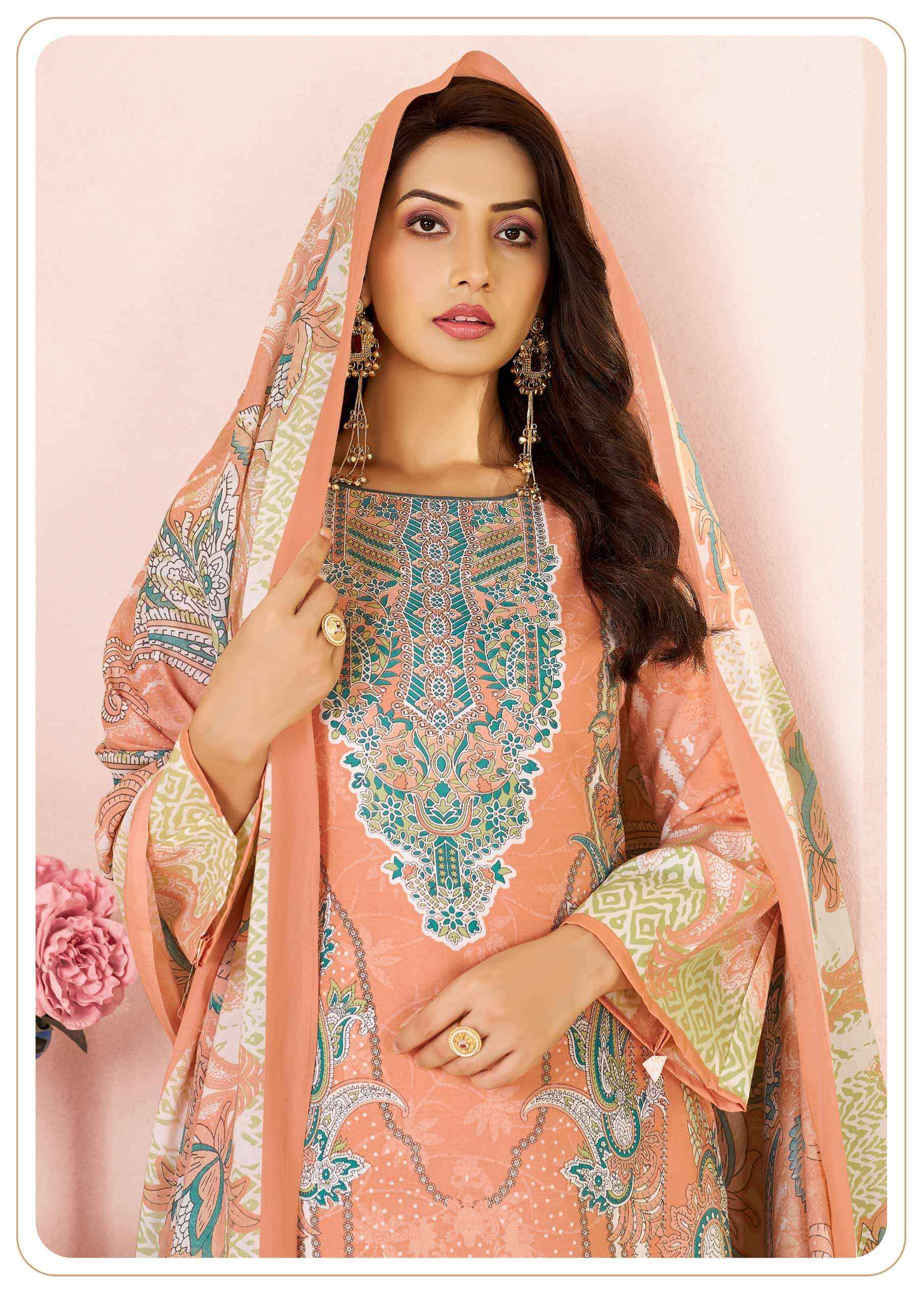 Vandana Fashion Karachi King Vol 41 Readymade Karachi Cotton Salwar Suit _ Surat Wholesale Market Price ( 8 Pcs Catalog )