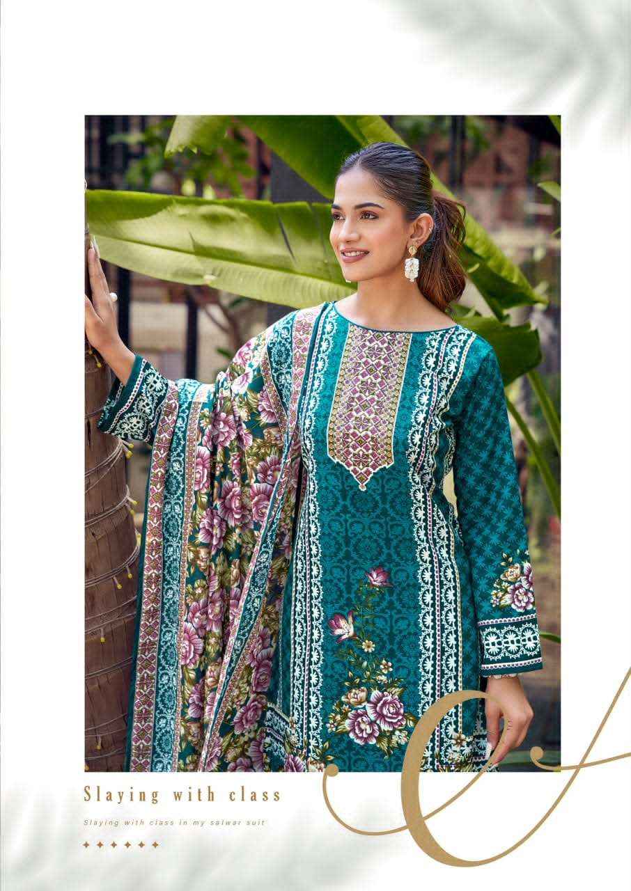 Vandana Fashion Karachi King Vol 42 Printed Cotton Salwar Suit _ Surat Wholesale Market Price ( 8 Pcs Catalog )