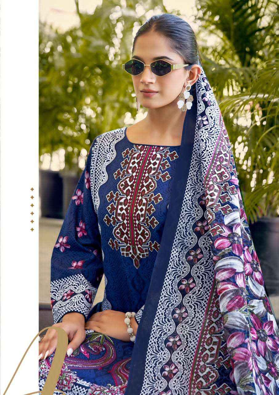 Vandana Fashion Karachi King Vol 42 Printed Cotton Salwar Suit _ Surat Wholesale Market Price ( 8 Pcs Catalog )