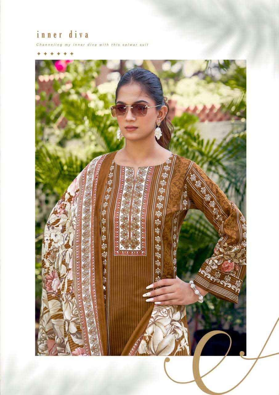 Vandana Fashion Karachi King Vol 42 Printed Cotton Salwar Suit _ Surat Wholesale Market Price ( 8 Pcs Catalog )