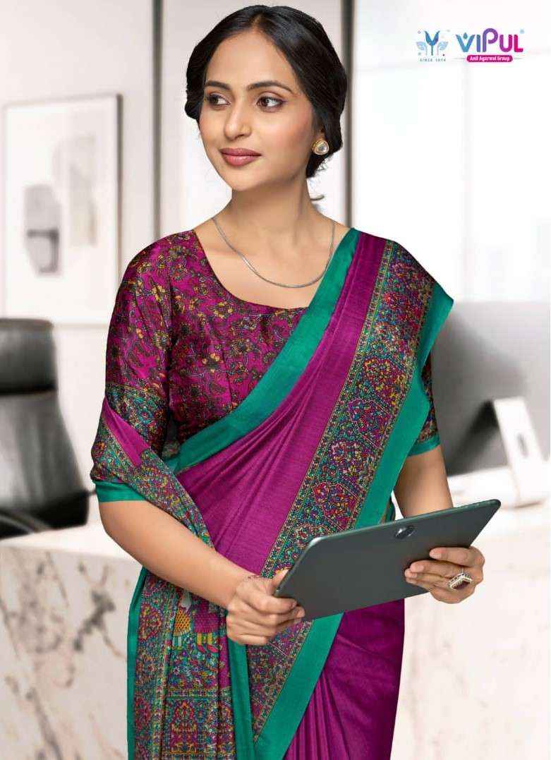 Vipul Saree Smart Silk Vol 7 94401 To 94412 Premium Saree _ Surat Wholesale Price ( 12 Pcs Catalog )