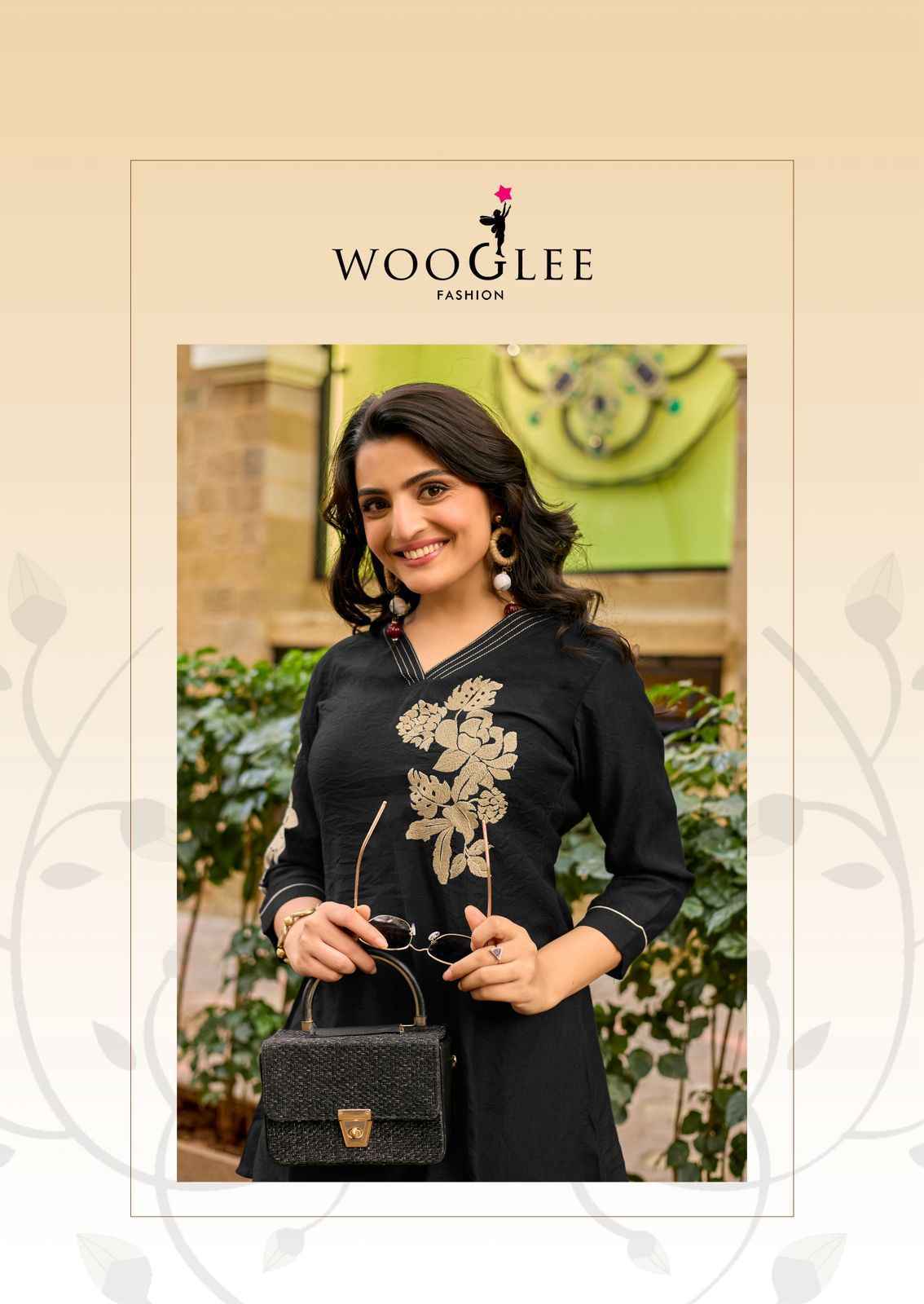 Wooglee Livonia Viscose Weaving Co ord Set Wholesale Price ( 5 pcs Catalogue )