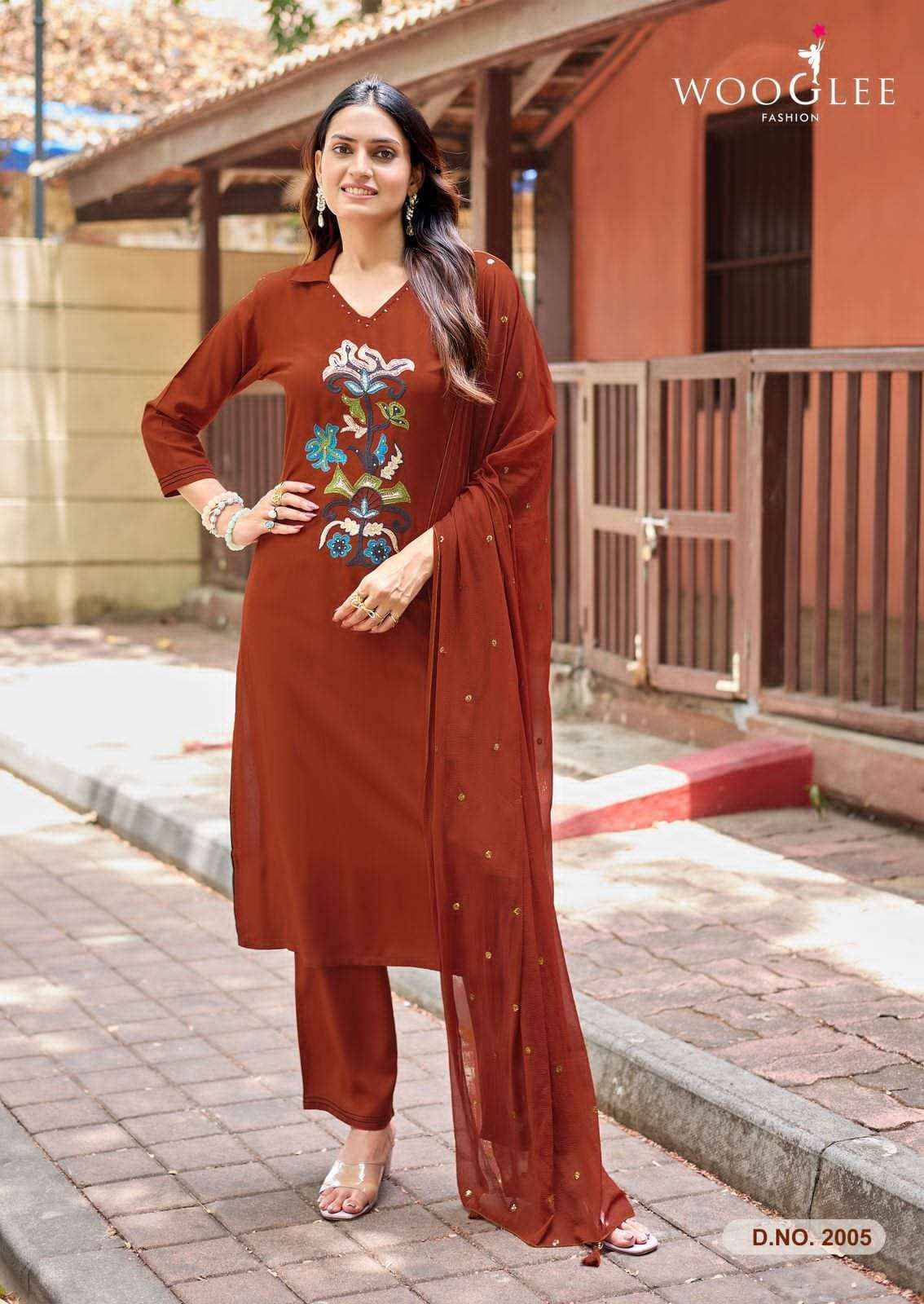 Wooglee Sanskriti Premium Wholesale Readymade Suits Surat ( 6 Pcs Catalogue )