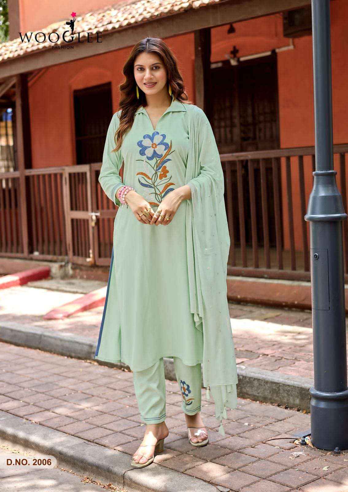 Wooglee Sanskriti Premium Wholesale Readymade Suits Surat ( 6 Pcs Catalogue )