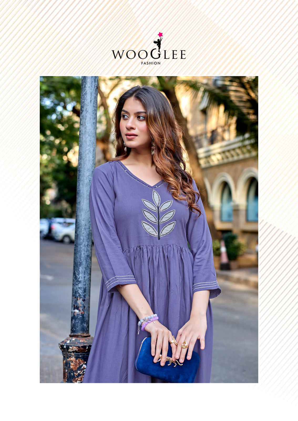 Wooglee Yamini Rayon Gowm Wholesale Surat Market ( 6 pcs Catalogue )