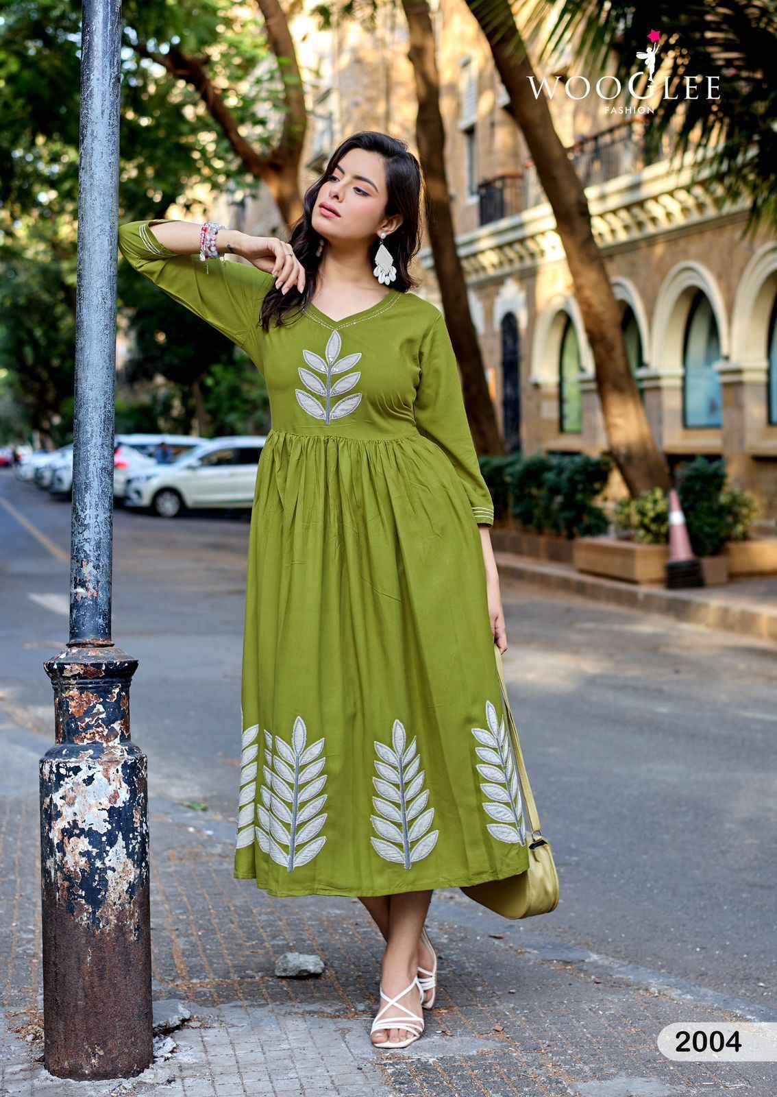 Wooglee Yamini Rayon Gowm Wholesale Surat Market ( 6 pcs Catalogue )