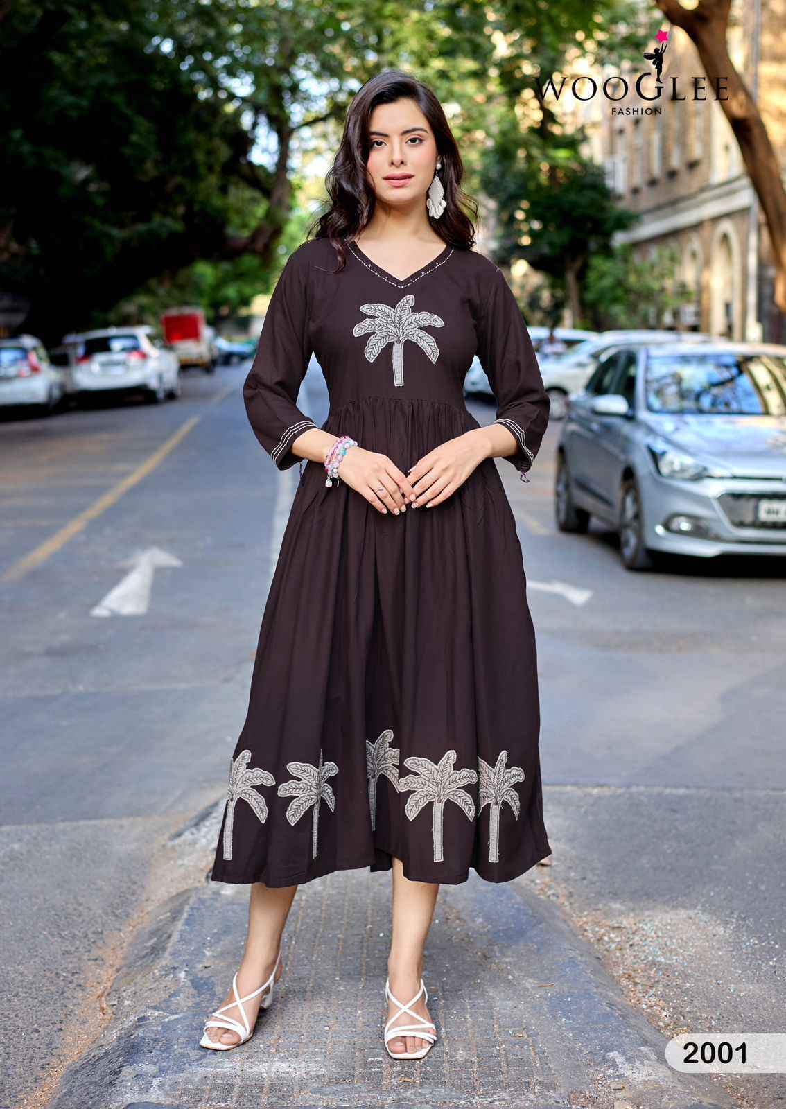 Wooglee Yamini Rayon Gowm Wholesale Surat Market ( 6 pcs Catalogue )