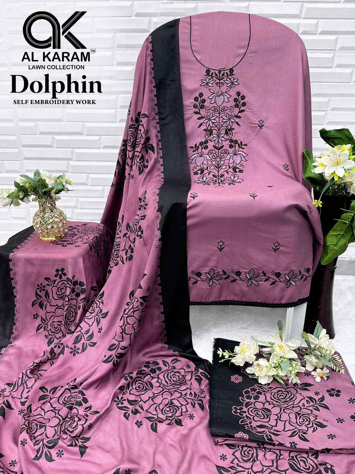 Al Karam Dolpin Premium Wear Rayon Salwar Suit _ Surat Wholesale Market Price ( 6 Pcs Catalog )