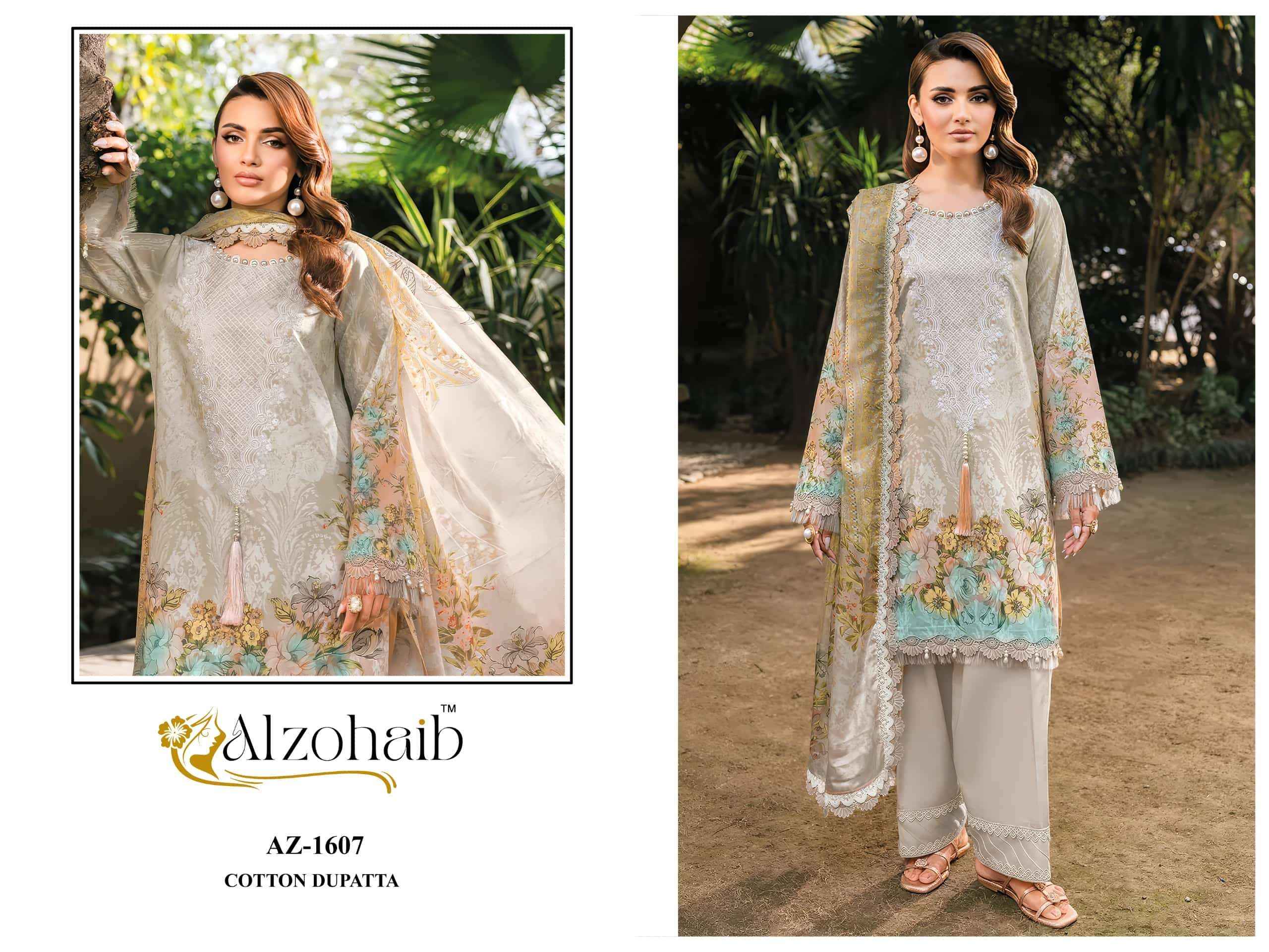 Al Zohaib Noura Vol 2 Pure Cotton Pakistani Suits | Wholesale Market Surat ( 4 Pcs Catalogue )