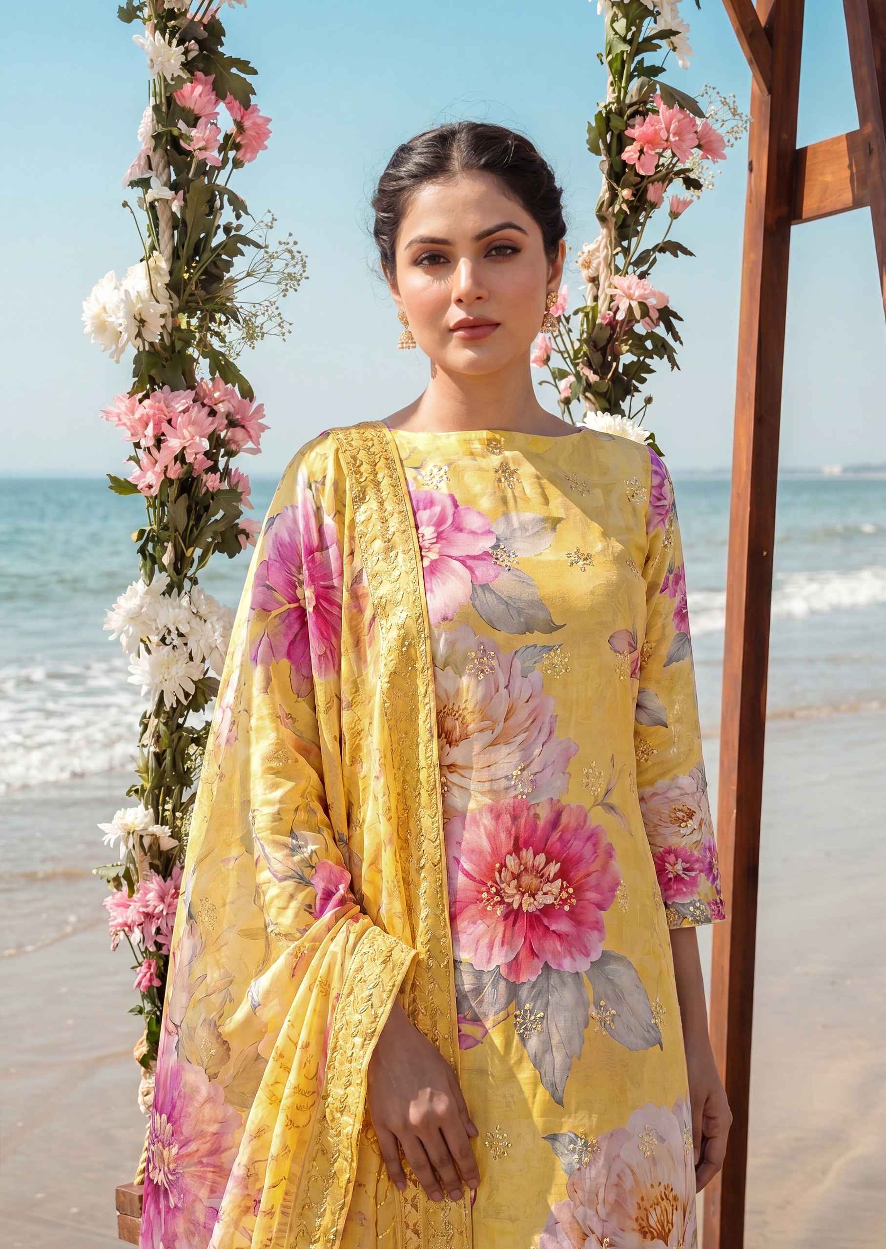 Alok Soni Chiken Cambric Cotton Dress Material - Surat Wholesale Bazaar ( 6 pcs Catalog )