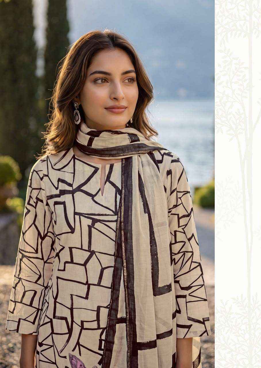 Alok Suit Anuraga Premium Wear Muslin Salwar Kameez _ Surat Wholesale Market Price ( 4 Pcs Catalog )