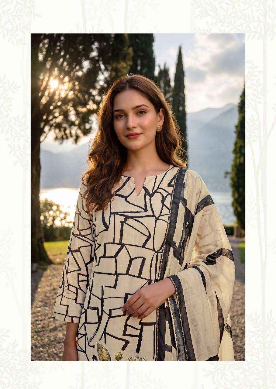 Alok Suit Anuraga Premium Wear Muslin Salwar Kameez _ Surat Wholesale Market Price ( 4 Pcs Catalog )