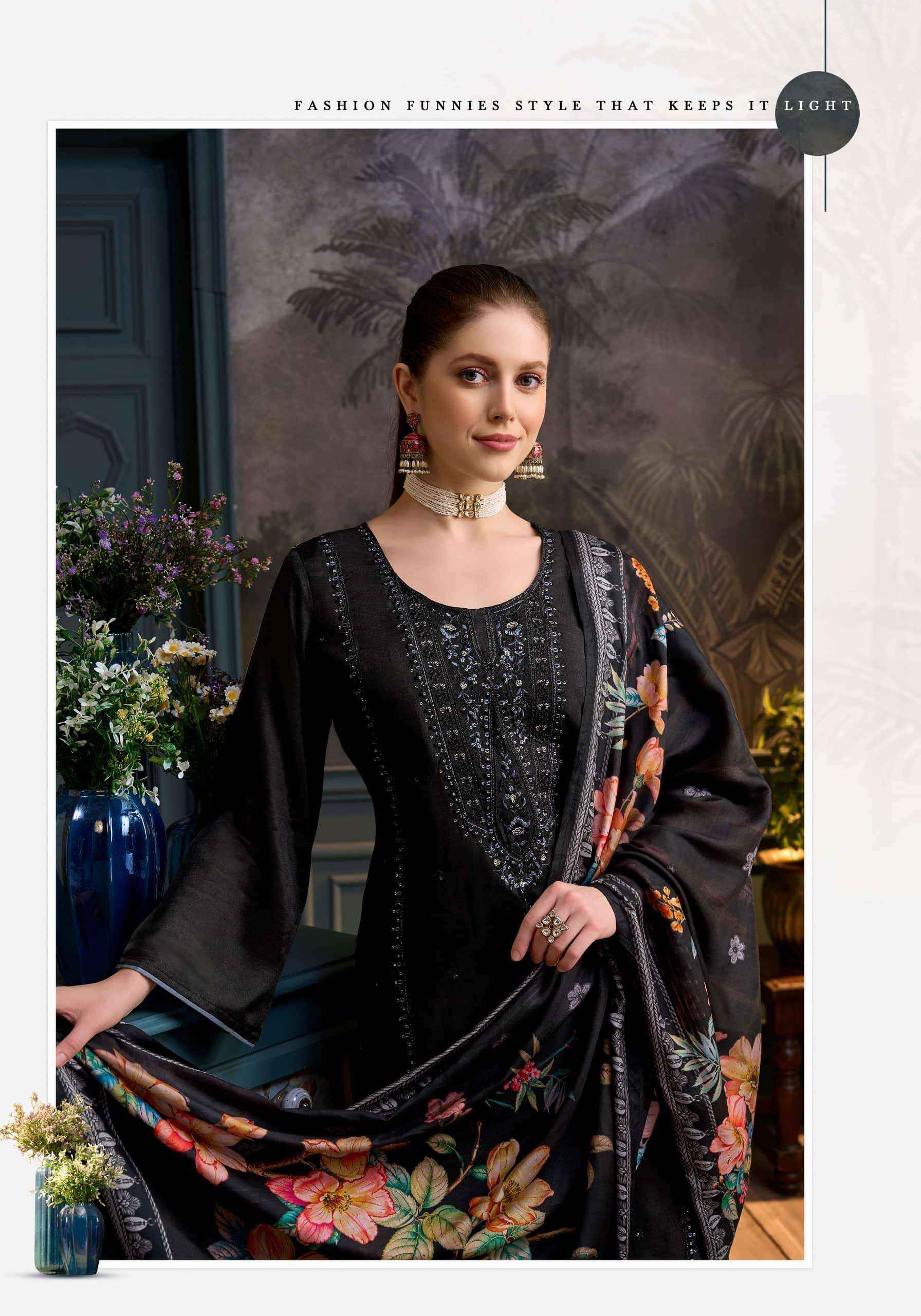 Alok Suit Desi Girl Edition 7 Muslin Drees Material | Wholesale Market Surat ( 6 Pcs Catalogue )