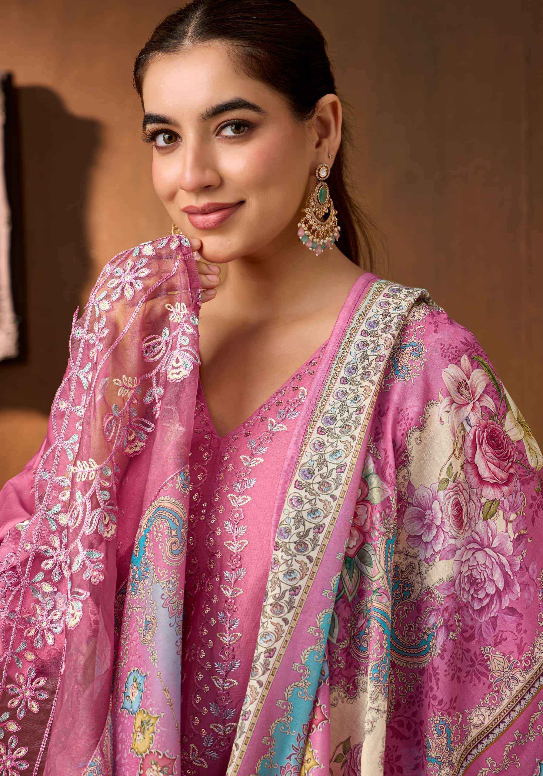 Alok Suit Meher Mahal Suits Wholesale - surat textile market (4 Pcs Catalogue )