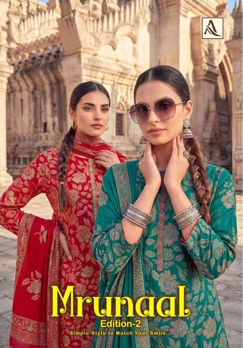Alok Suit Mrunaal Edition 2 - Ladies Suit wholesale Online Price ( 4 Pcs Catalog )