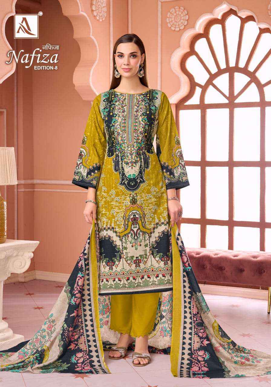Alok Suit Nafiza Edition 8 Pakistani Suits - Surat Wholesale Market.com ( 6 Pcs Catalogue )