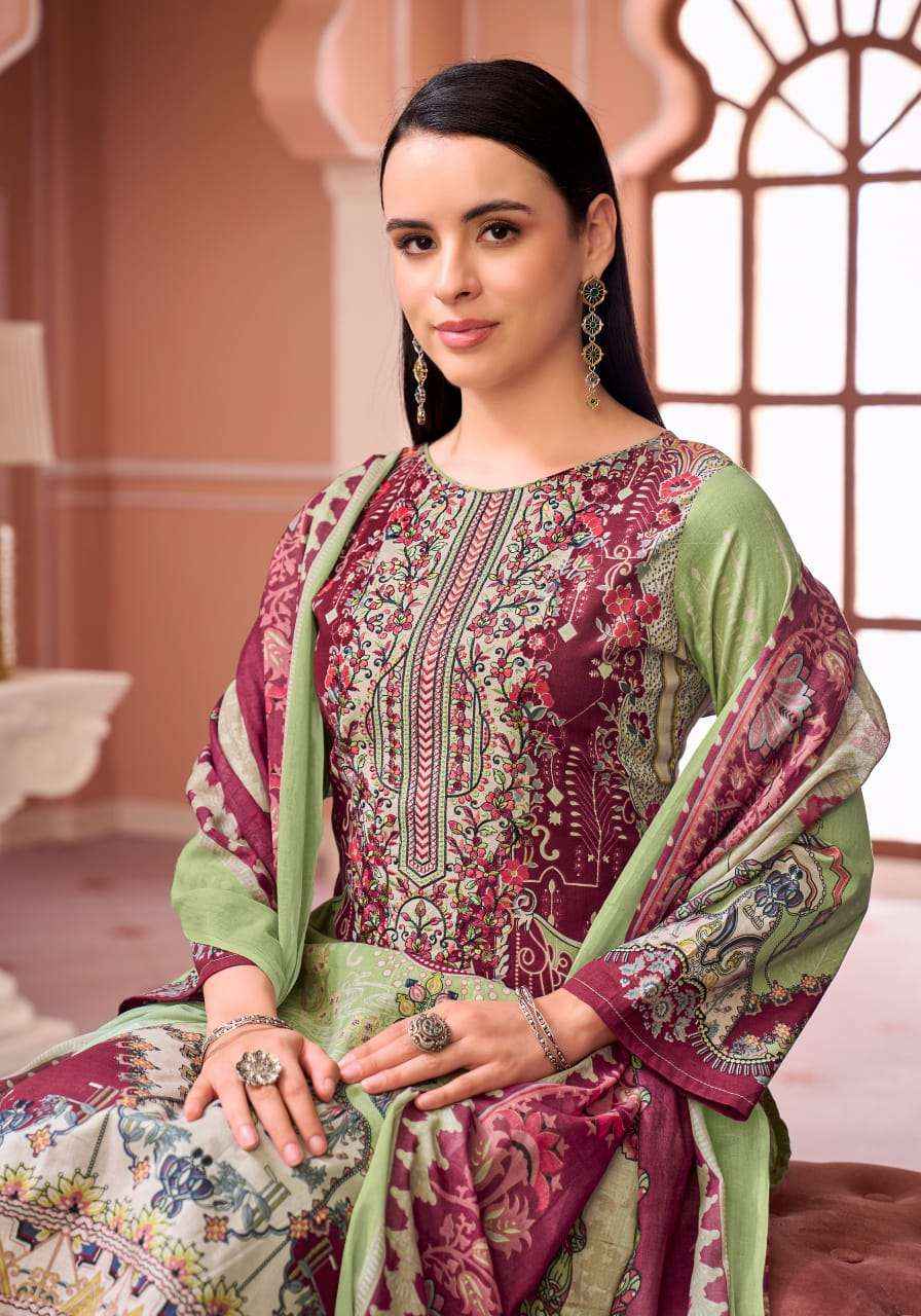 Alok Suit Nafiza Edition 8 Pakistani Suits - Surat Wholesale Market.com ( 6 Pcs Catalogue )