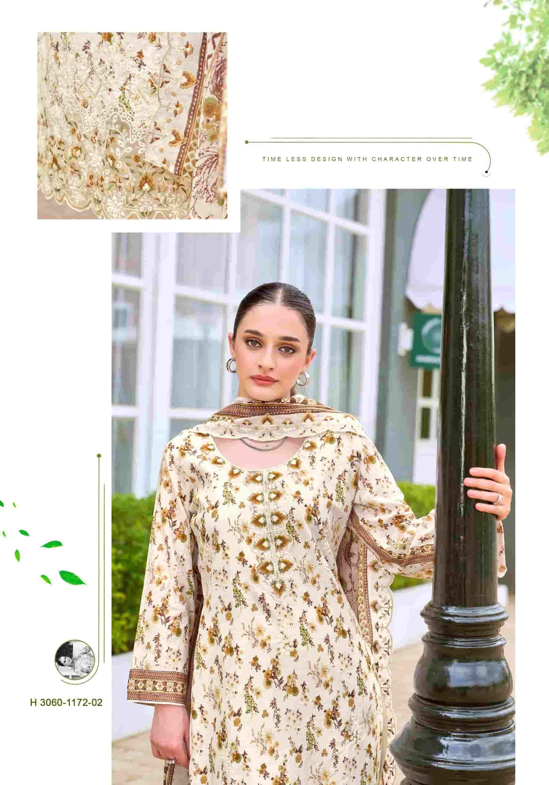 Alok Suit Rabia Butt - Excusive Cotton Salwar Kameez Surat Wholesale Market ( 8 Pcs Pcs Catalog )