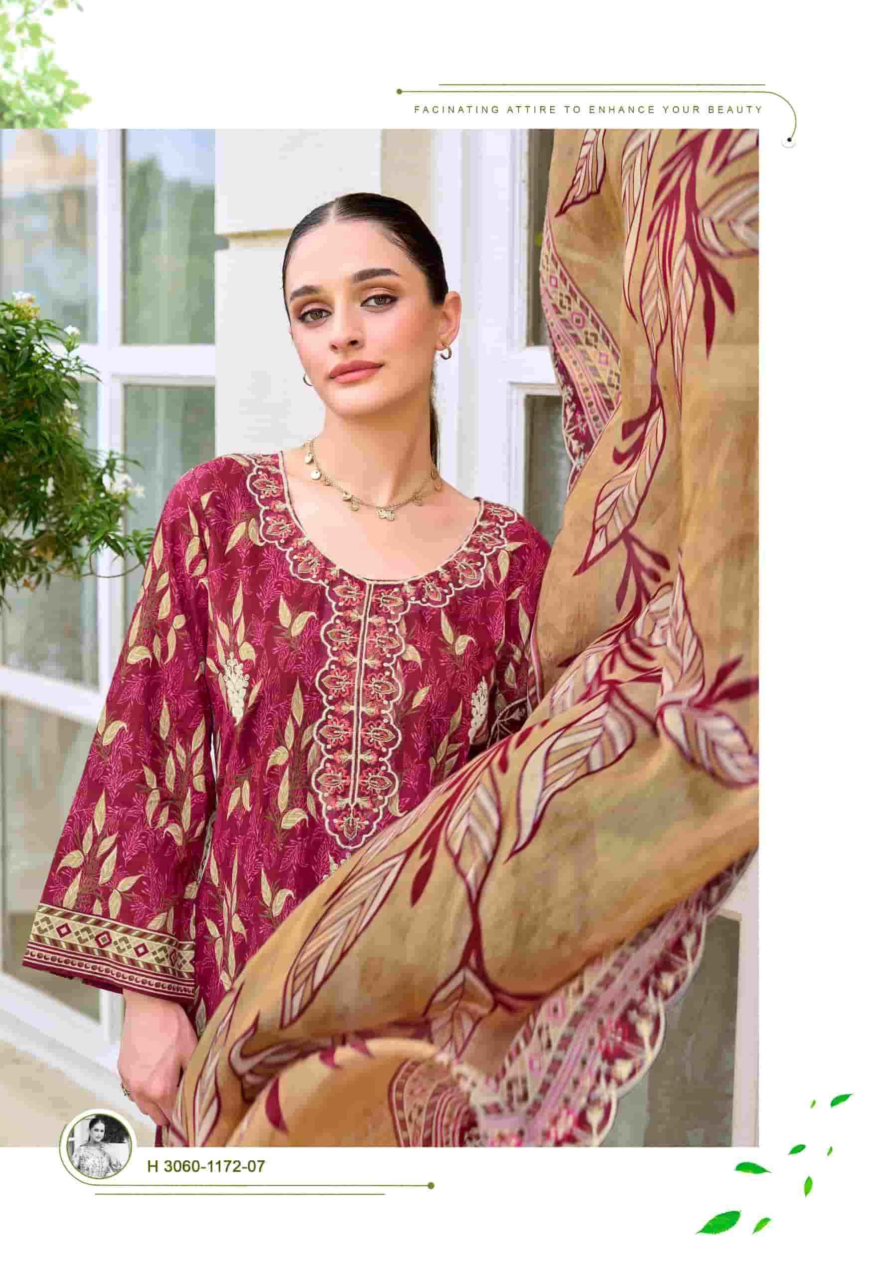 Alok Suit Rabia Butt - Excusive Cotton Salwar Kameez Surat Wholesale Market ( 8 Pcs Pcs Catalog )