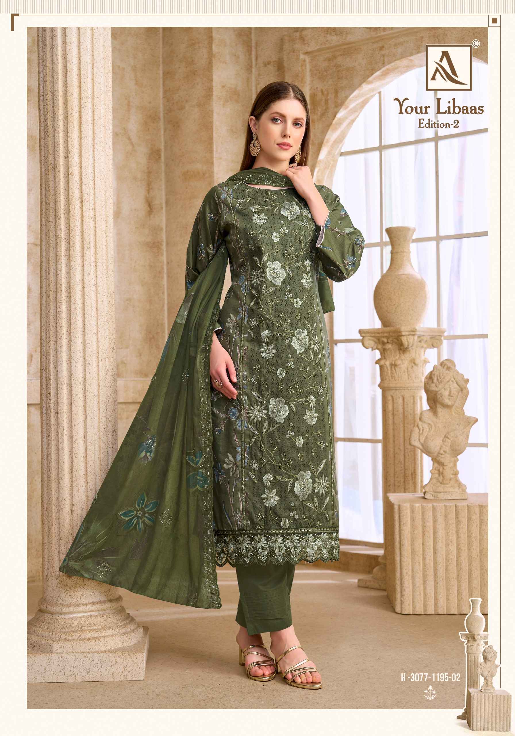 Alok Your Libaas Edition 2 Cambric Cotton Dress Material - Wholesale Textile Market ( 6 pcs Catalog )