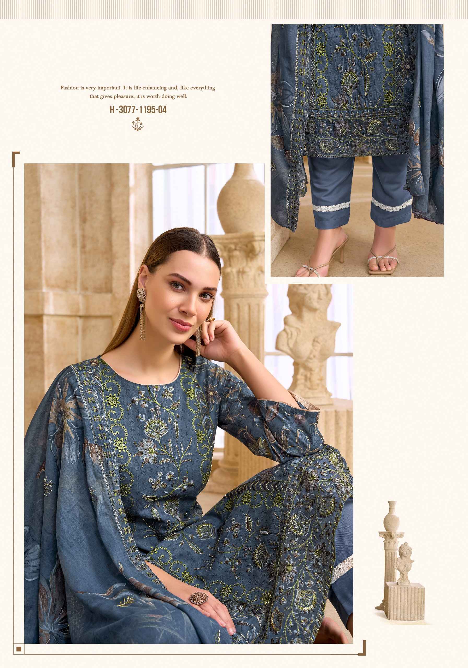 Alok Your Libaas Edition 2 Cambric Cotton Dress Material - Wholesale Textile Market ( 6 pcs Catalog )