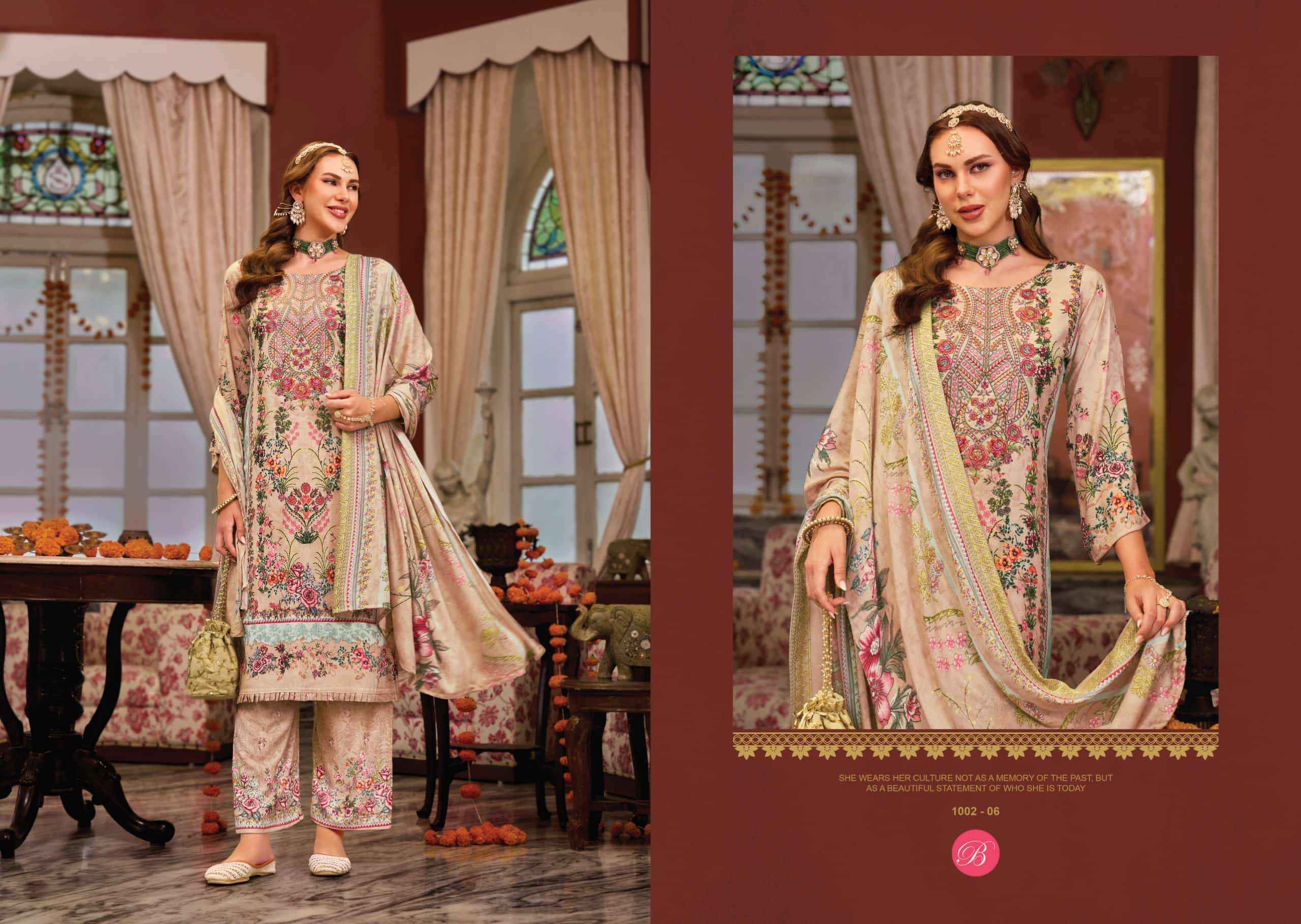 Belliza Designer Dilkhush Vol 5 Rayon Suits Wholesale | surat cloth market ( 8 Pcs Catalogue )