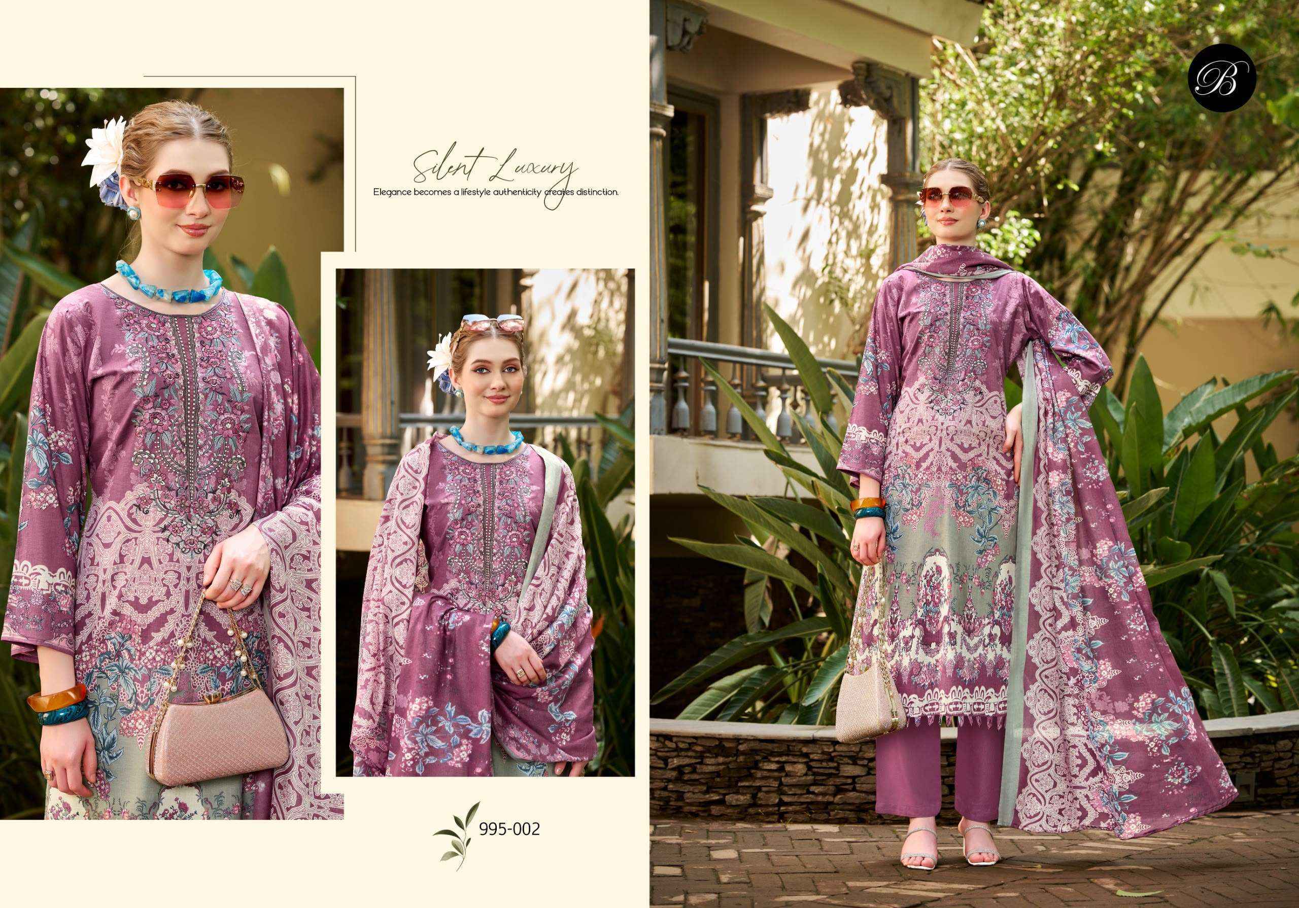 Belliza Naira Vol 153 - Cotton Dress Material online shopping ( 8 pcs Catalog )