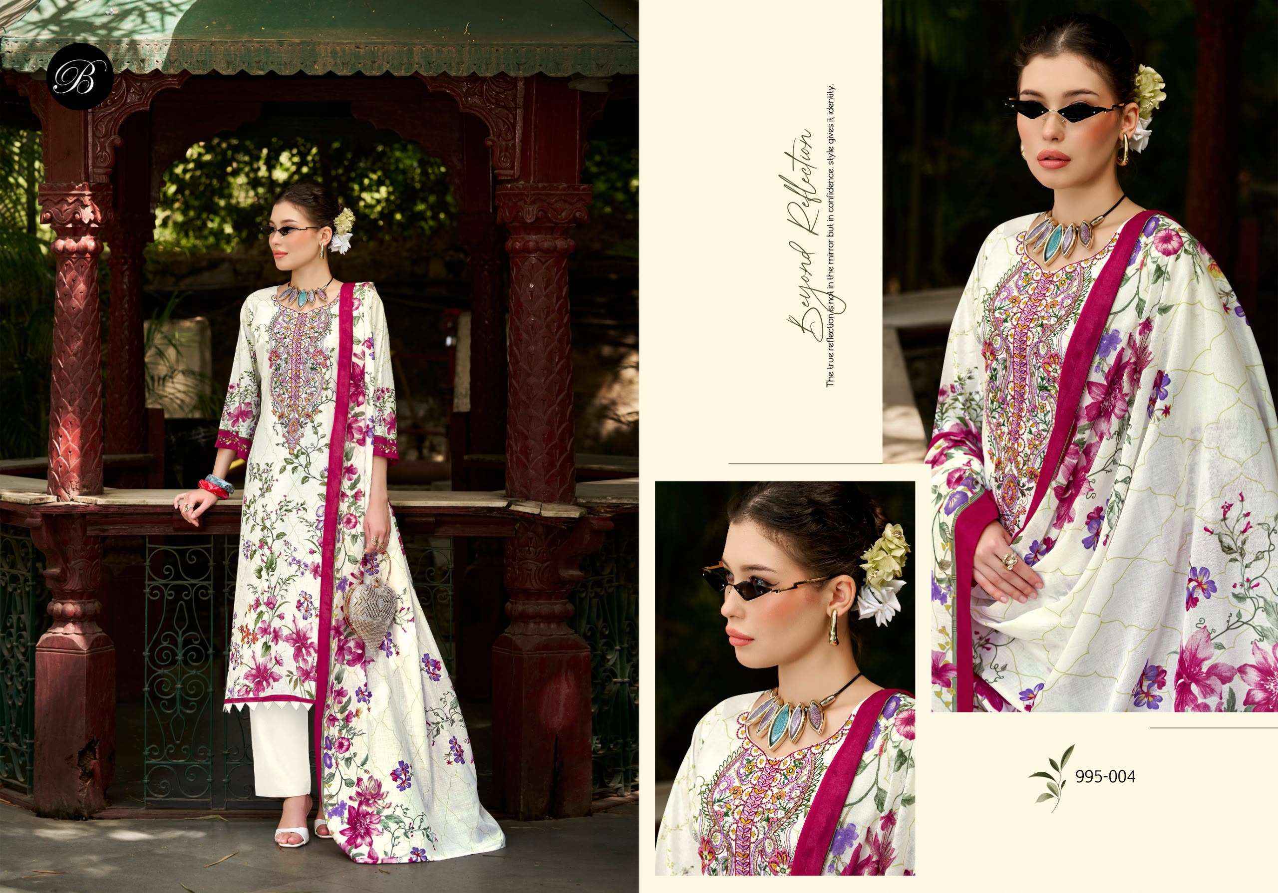 Belliza Naira Vol 153 - Cotton Dress Material online shopping ( 8 pcs Catalog )