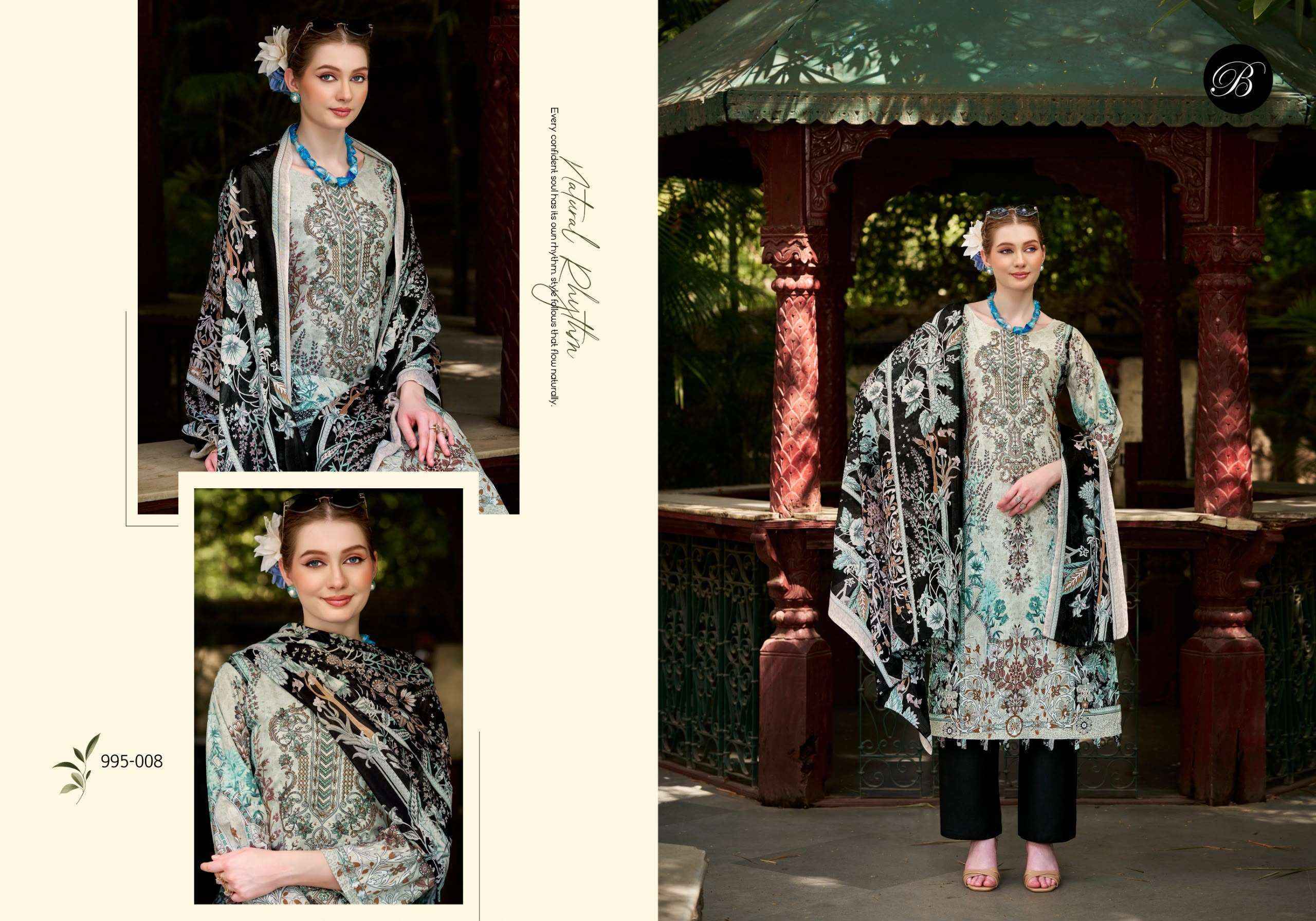 Belliza Naira Vol 153 - Cotton Dress Material online shopping ( 8 pcs Catalog )