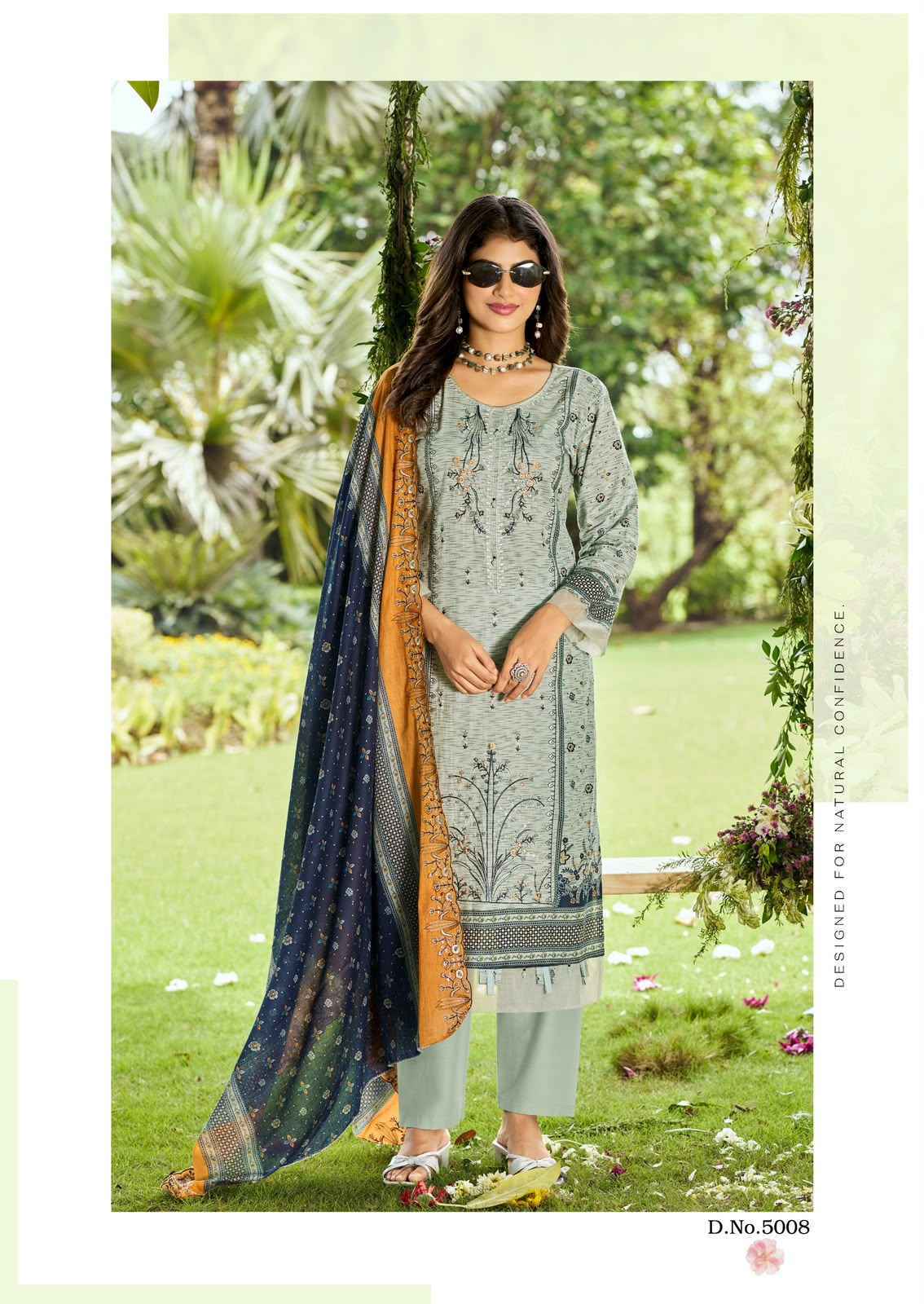 Buy Cosmos Bin Saeed Vol 5 Suits Catalog Wholesale ( 8 Pcs Catalog )