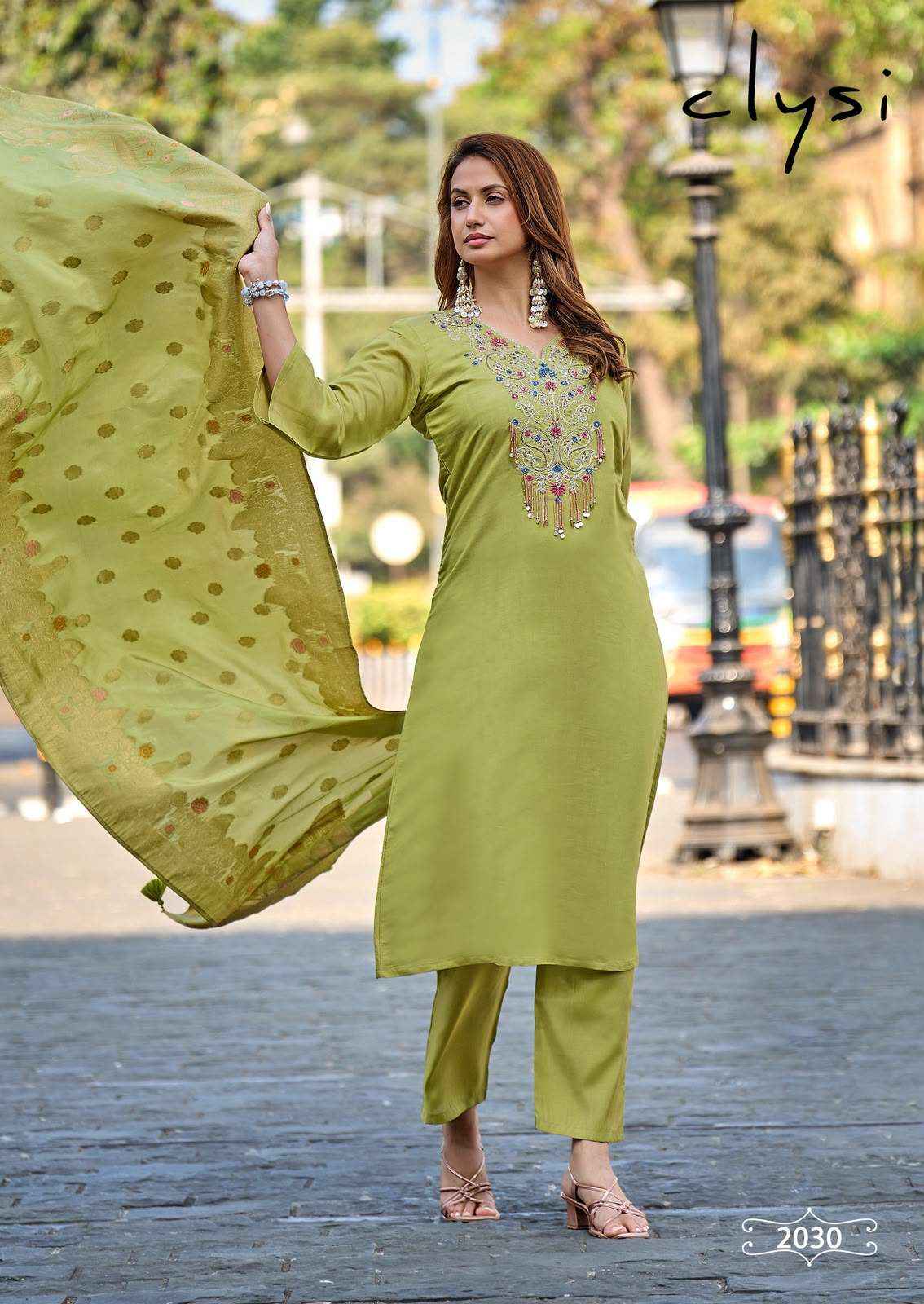 Clysi Nooria Premium Designs 3 Piece Pair Set _ Surat Wholesale Market Price ( 4 Pcs Catalog )